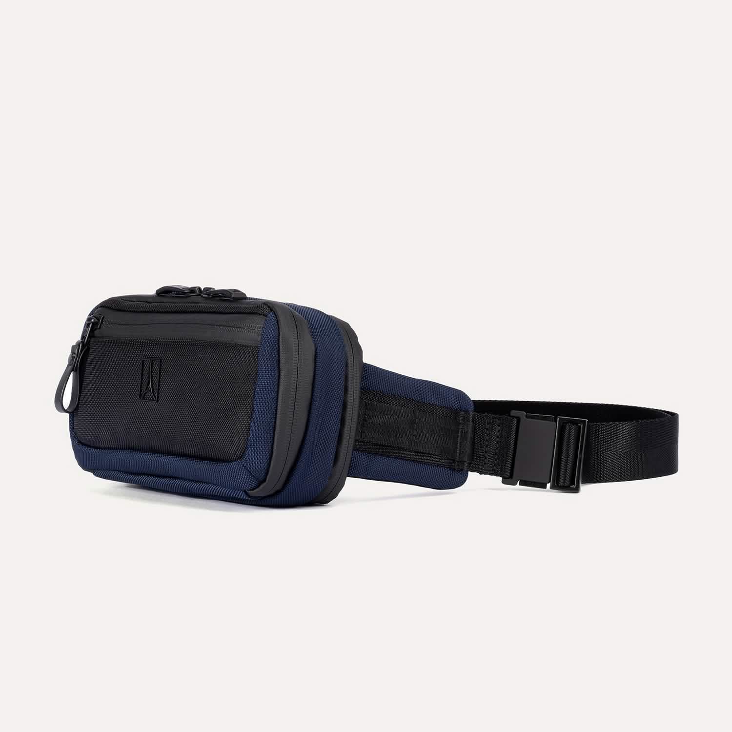 Travelpro Altitude Sling 2L in Aviator Navy — interior view