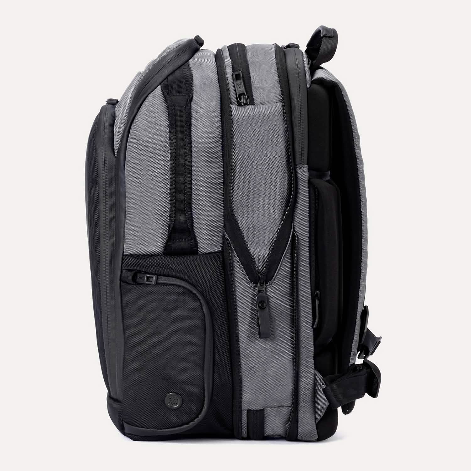 Travelpro Altitude All-Purpose Full Expansion Laptop Backpack 24-34L in Falcon Grey — angle view 1