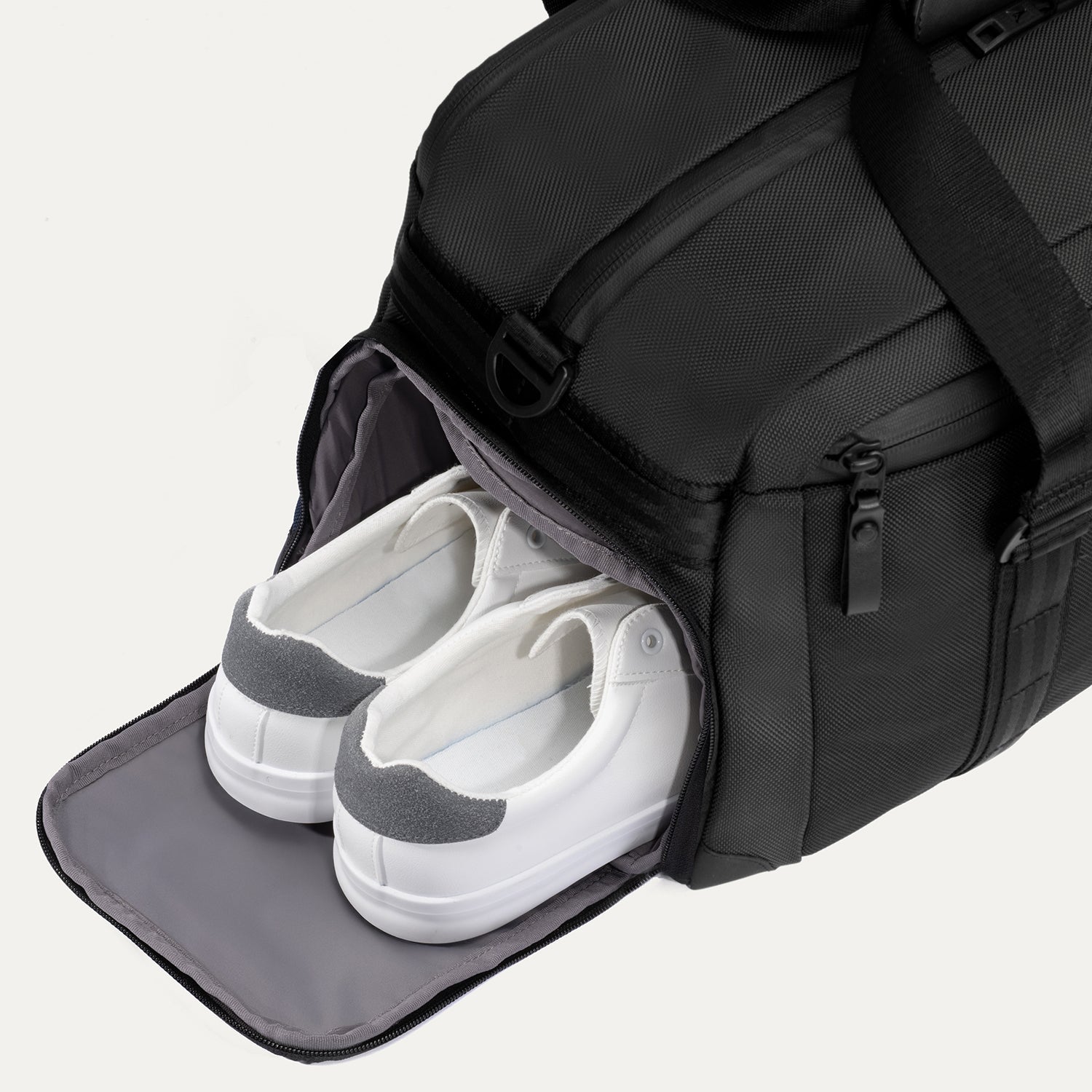 Travelpro Altitude Day-to-Day Duffel in Jet Black — detail view