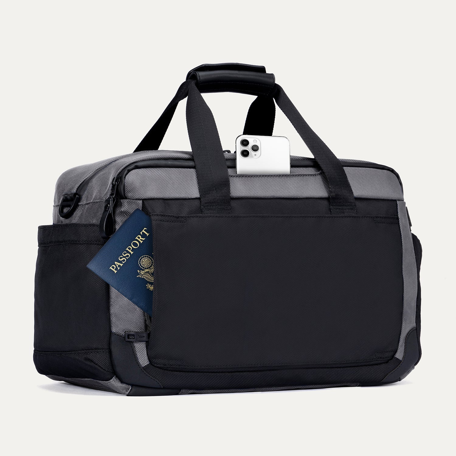 Travelpro Altitude Day-to-Day Duffel in Falcon Grey — detail view