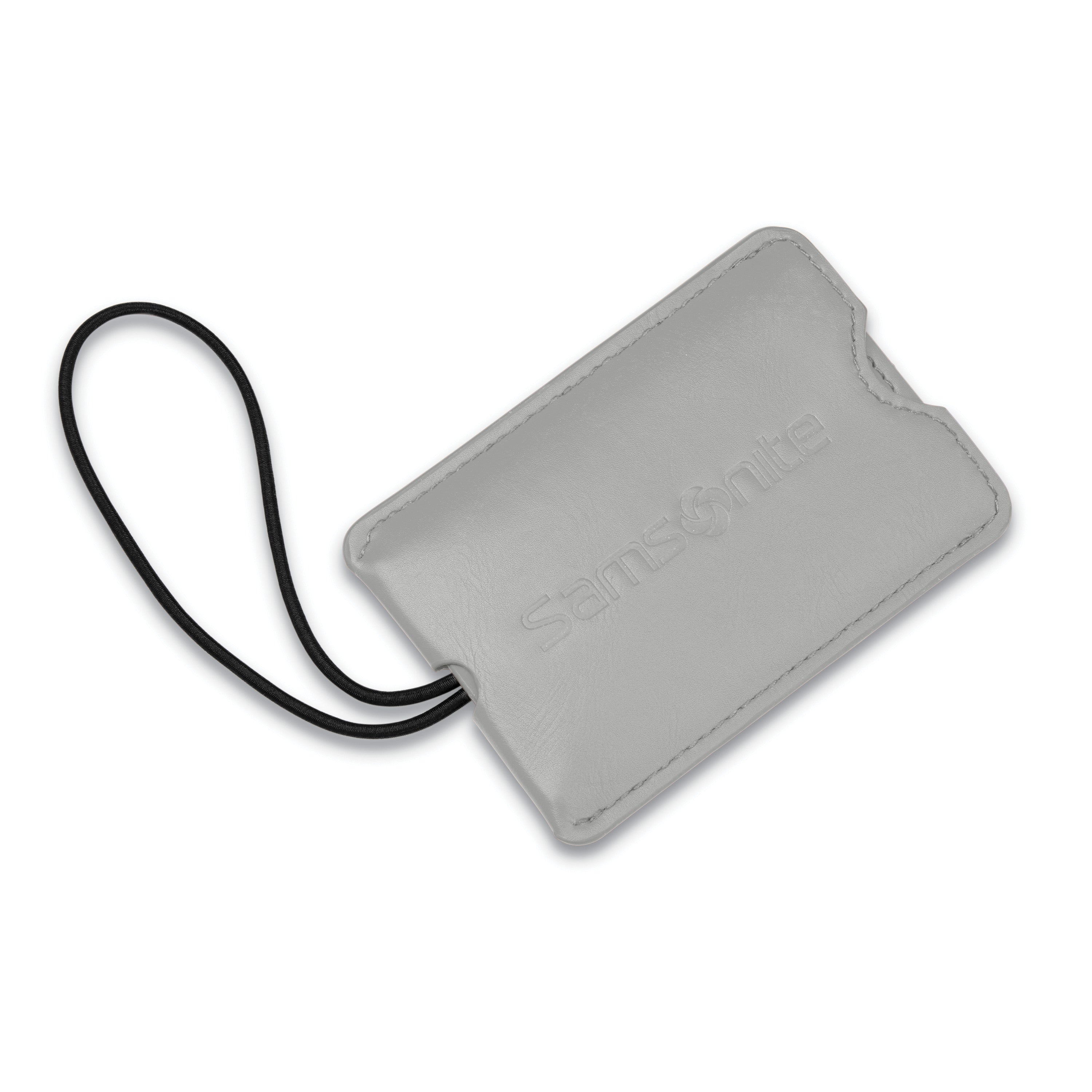 Samsonite Vinyl ID Tag (Set of 2) - Light Grey