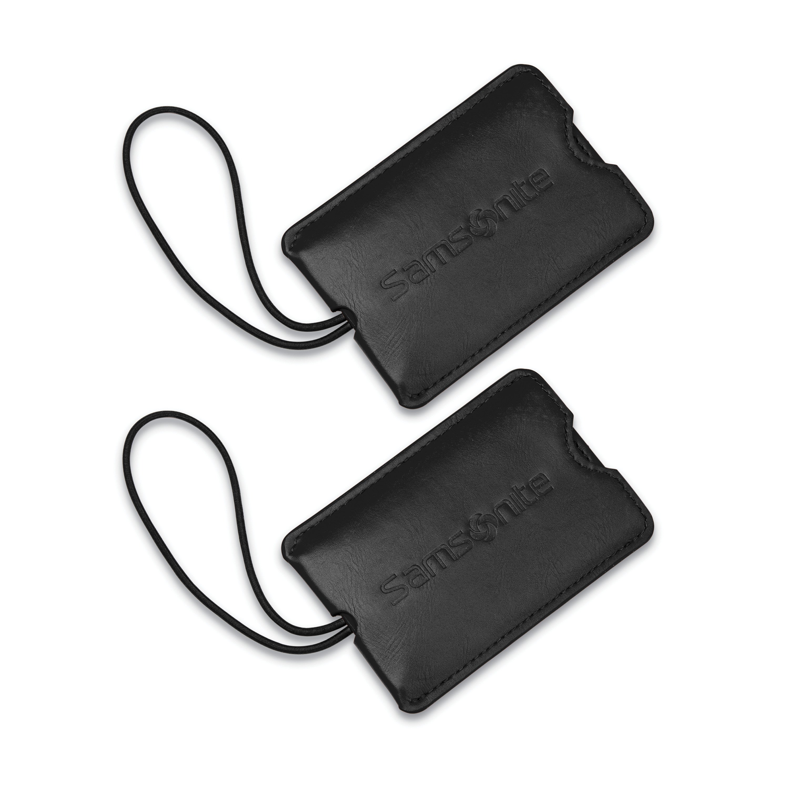 Samsonite Vinyl ID Tag (Set of 2) - Matte Black