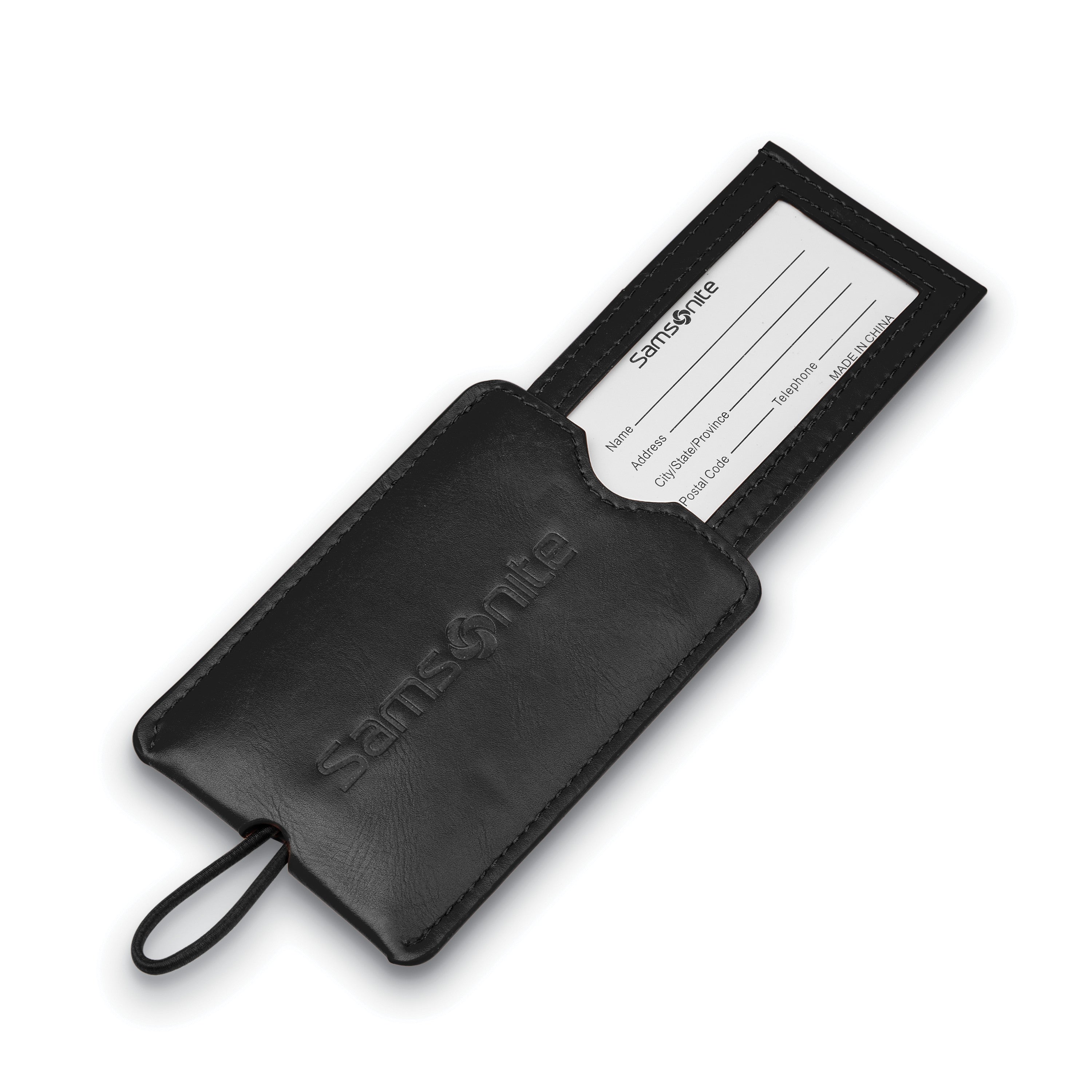 Samsonite Vinyl ID Tag (Set of 2) - Matte Black