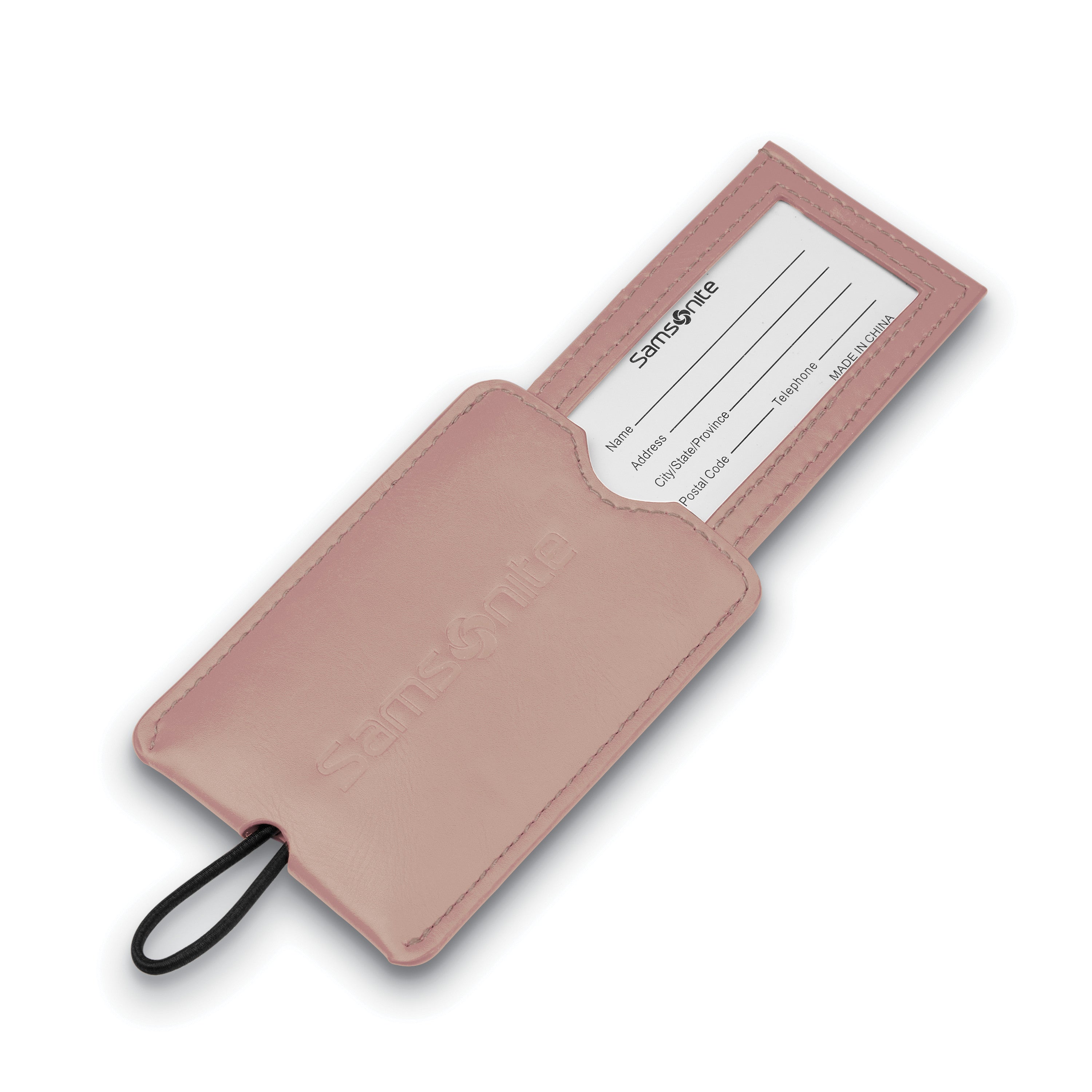 Samsonite Vinyl ID Tag (Set of 2) - Dusty Rose