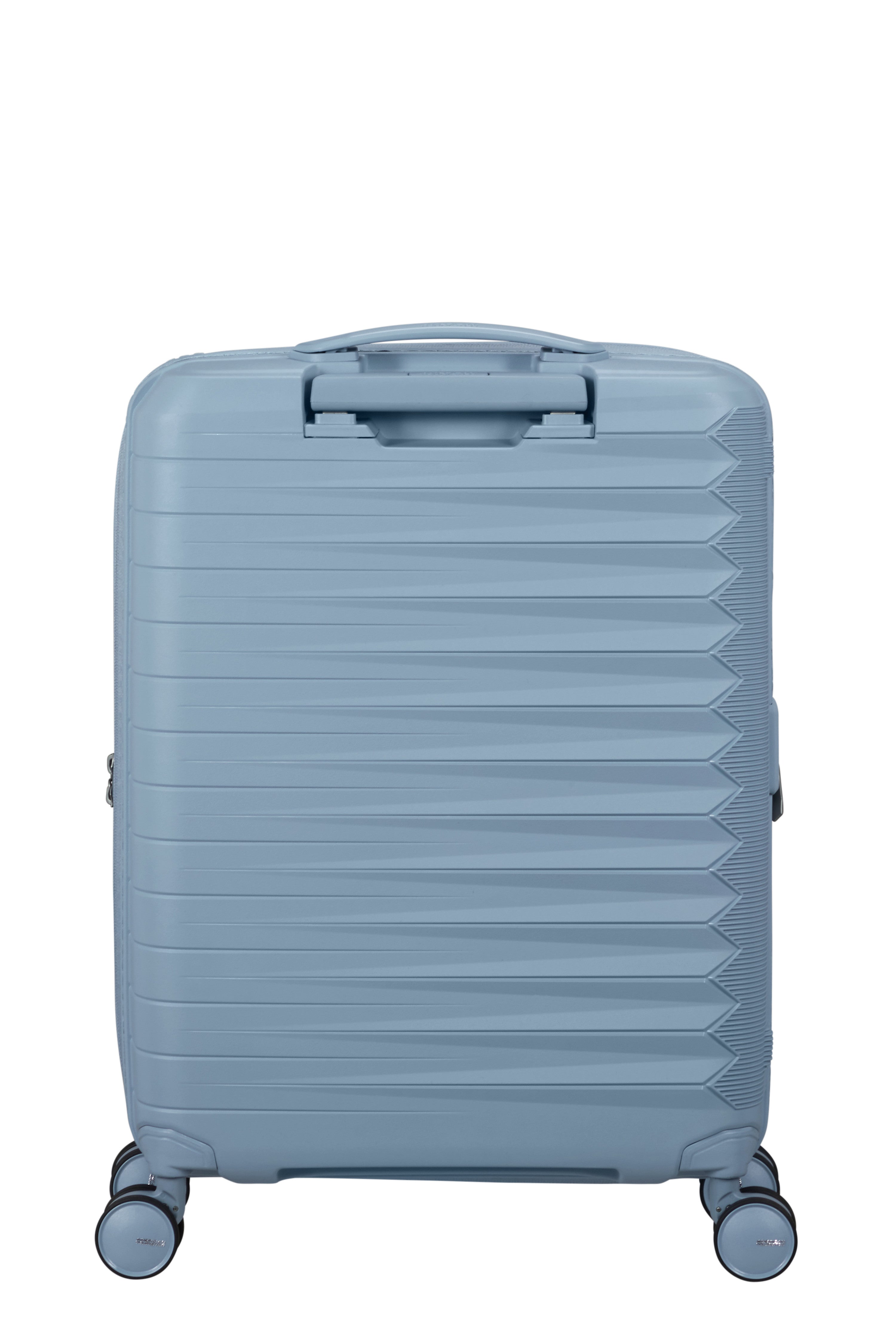 American Tourister FastForward Expandable Carry-On Spinner (20-inch) - STEEL BLUE