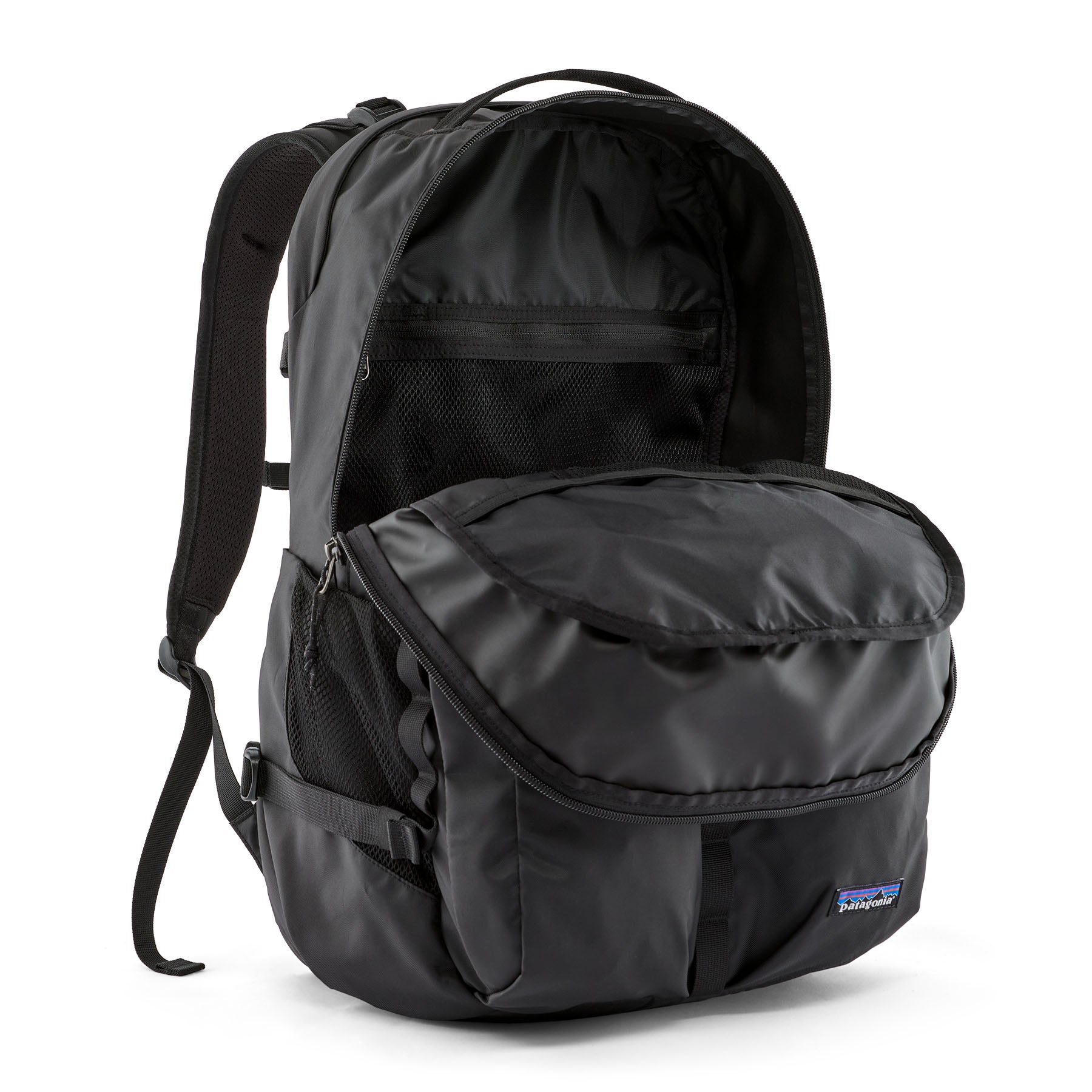 Patagonia Refugio Daypack 32L in Black — interior view