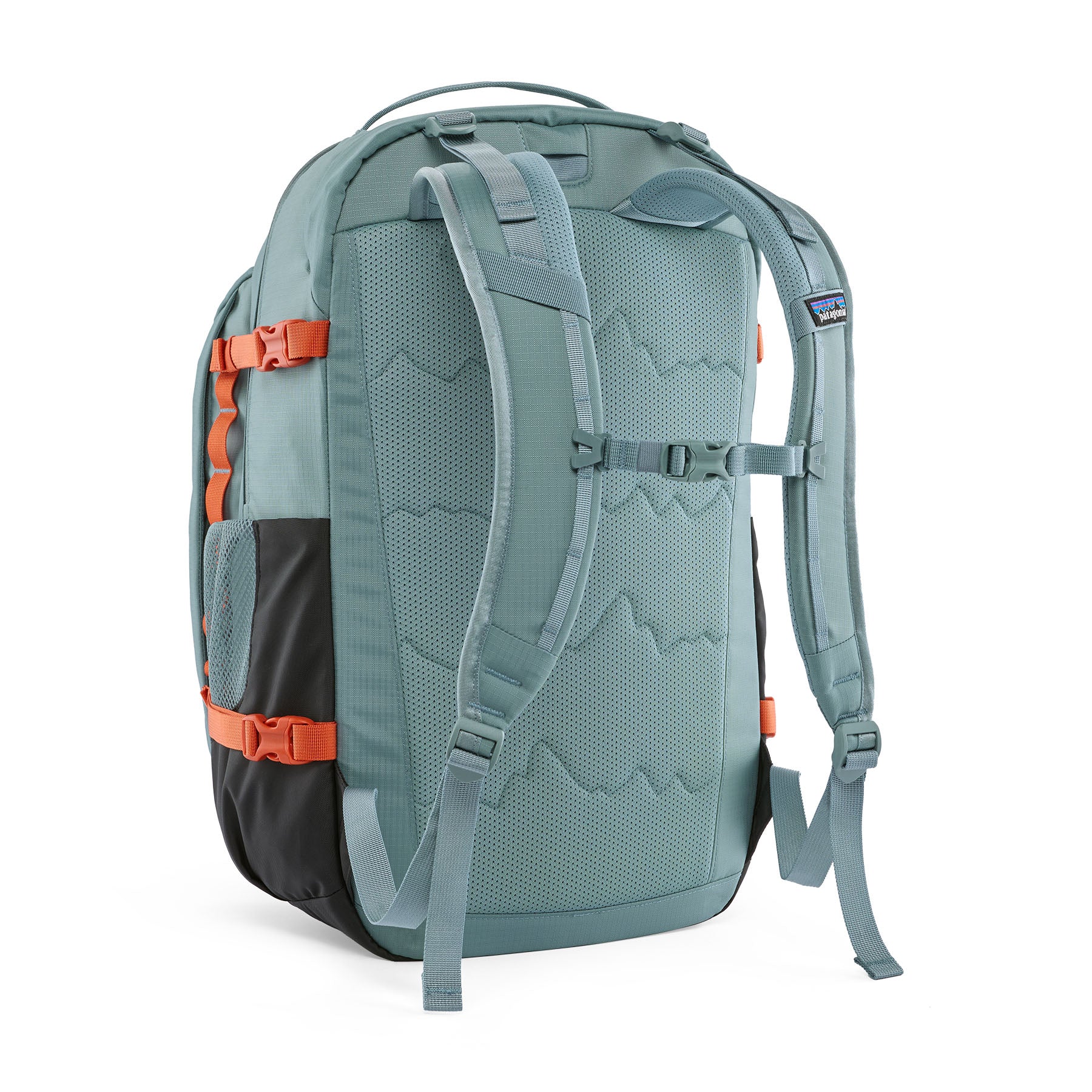 Patagonia Refugio Daypack 32L in Blue Sage — back view