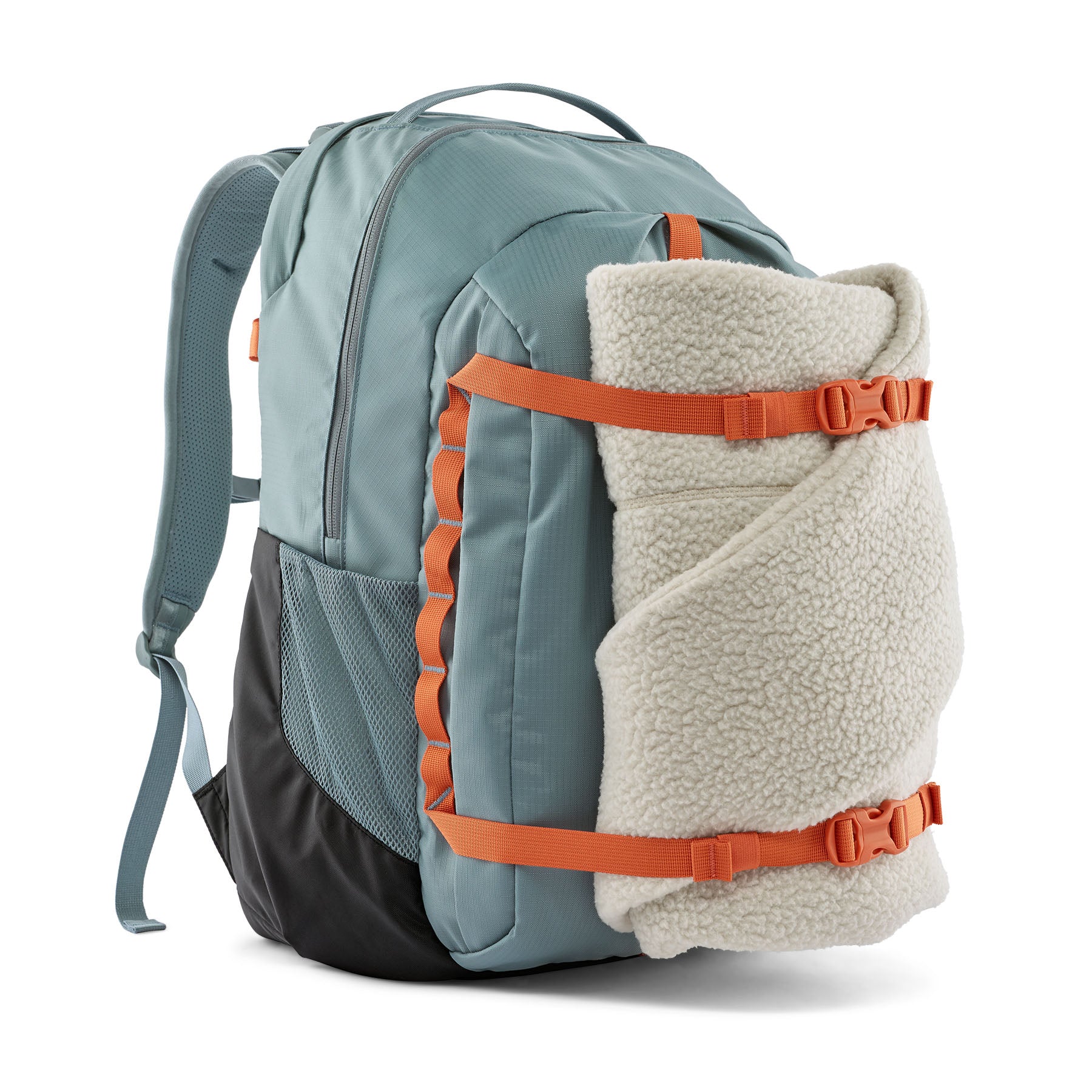 Patagonia Refugio Daypack 32L in Blue Sage — detail view