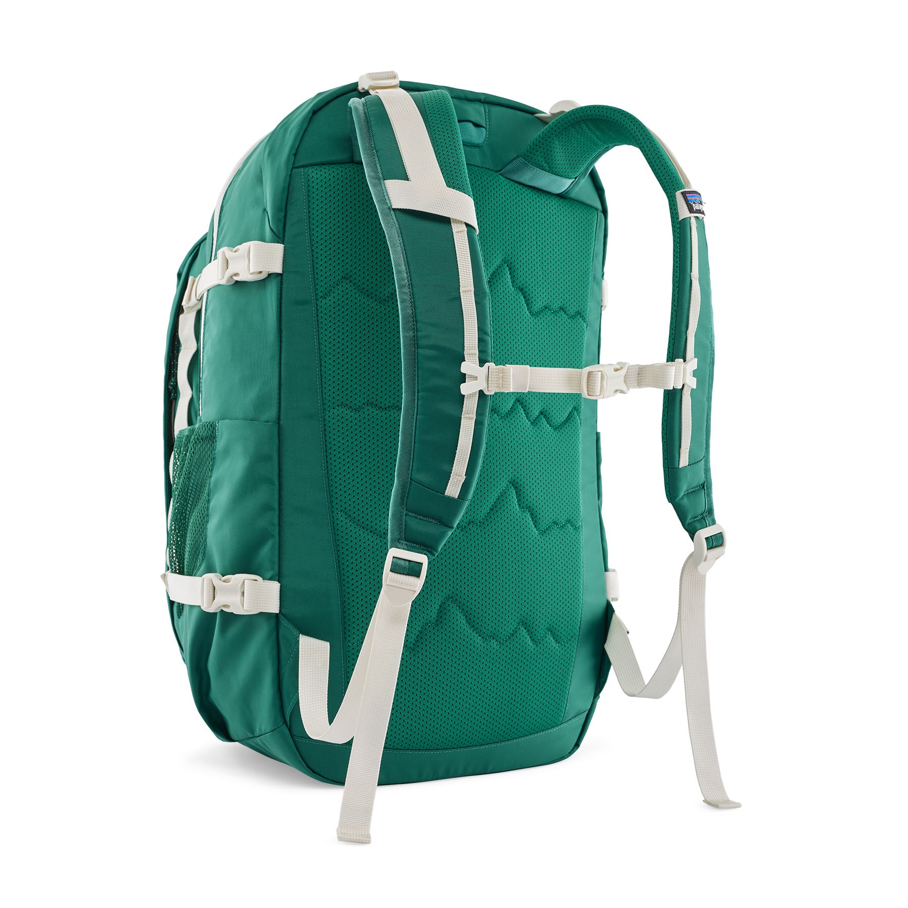 Patagonia Refugio Daypack 32L in Gem Green — back view