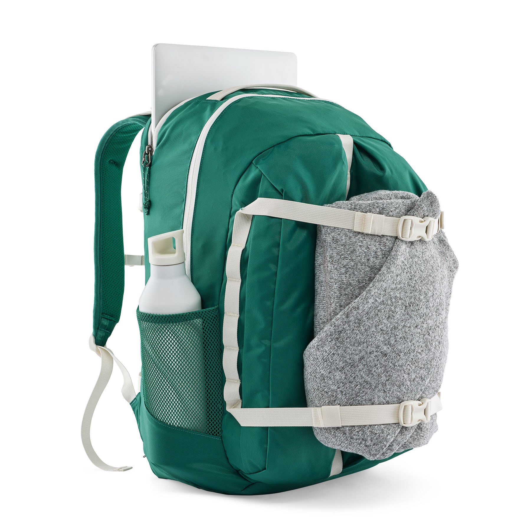 Patagonia Refugio Daypack 32L in Gem Green — interior view 2