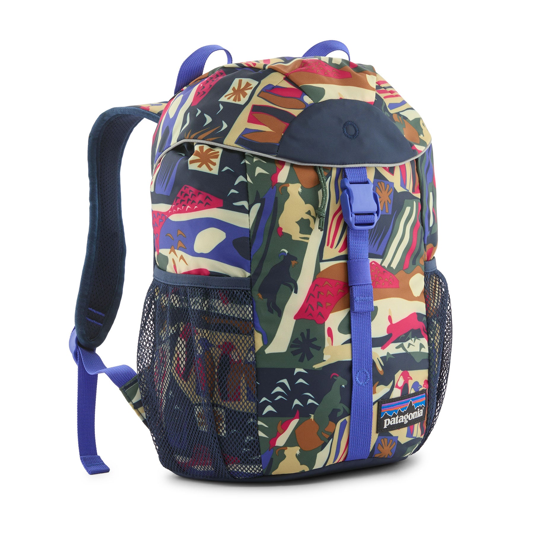 Patagonia Kids' Refugito Daypack 12L in Let's Chat: New Navy — front view