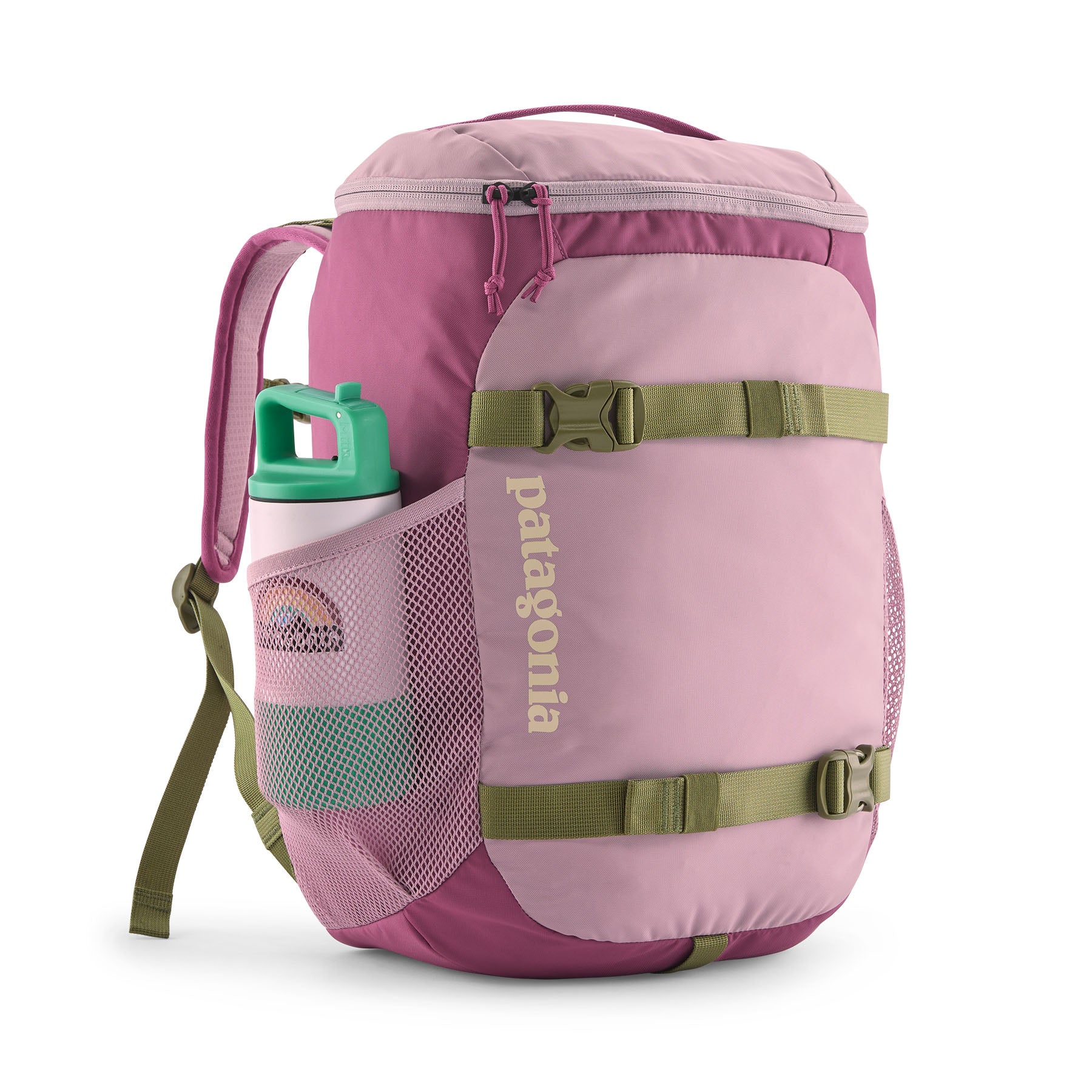 Patagonia Kids' Refugito Daypack 18L in Quiet Violet — detail view