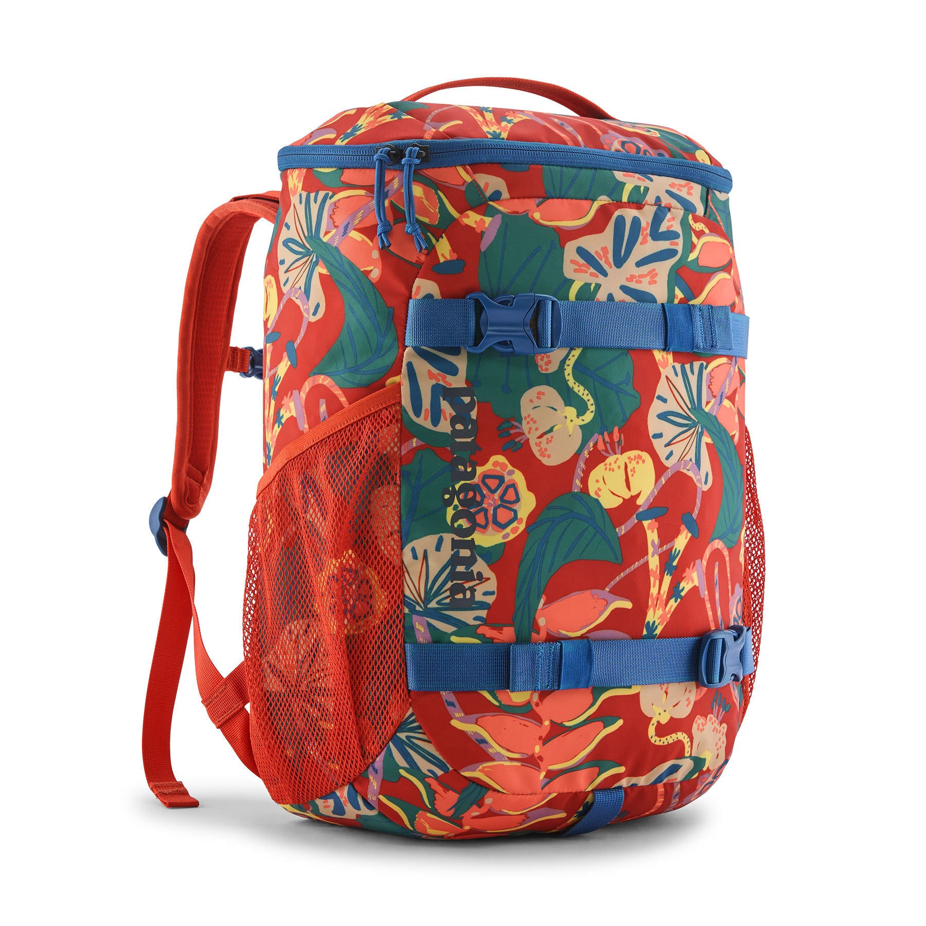Patagonia Kids' Refugito Daypack 18L in Tropiclimb: Hot Ember — front view