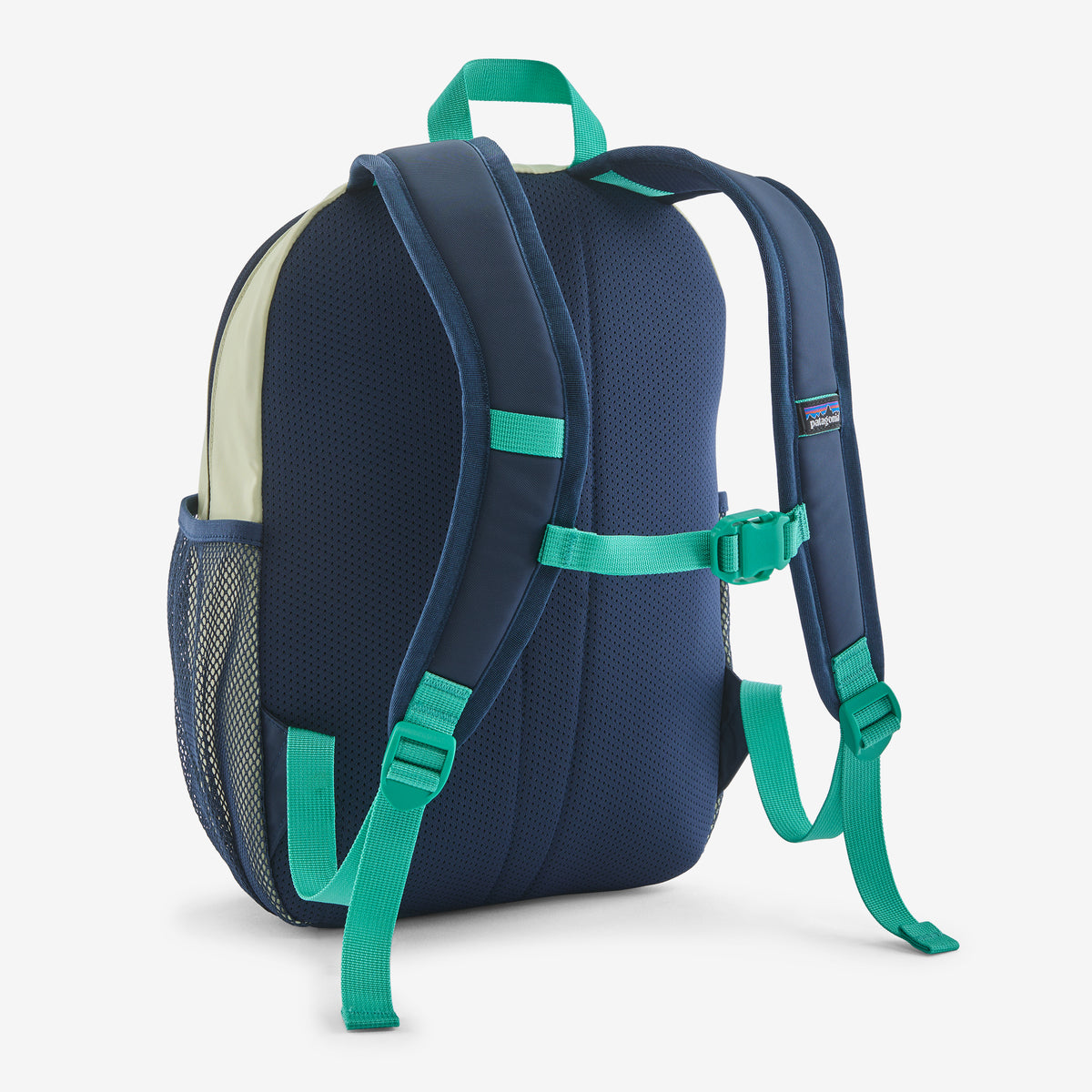 Patagonia Kids' Refugito Daypack 15L in Berry Fig — back view # color_Berry Fig