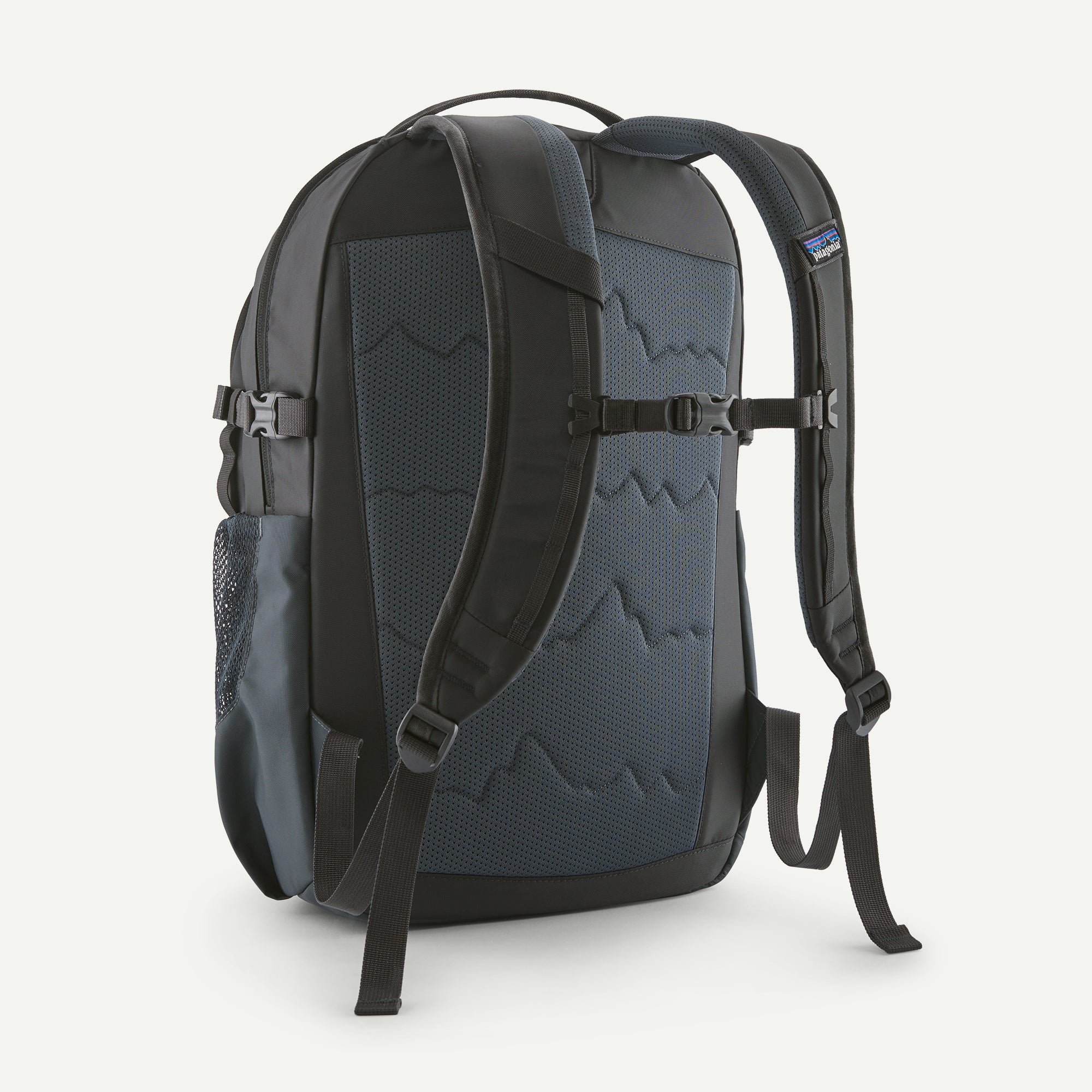 Patagonia Refugio Daypack 26L in Smolder Blue — back view
