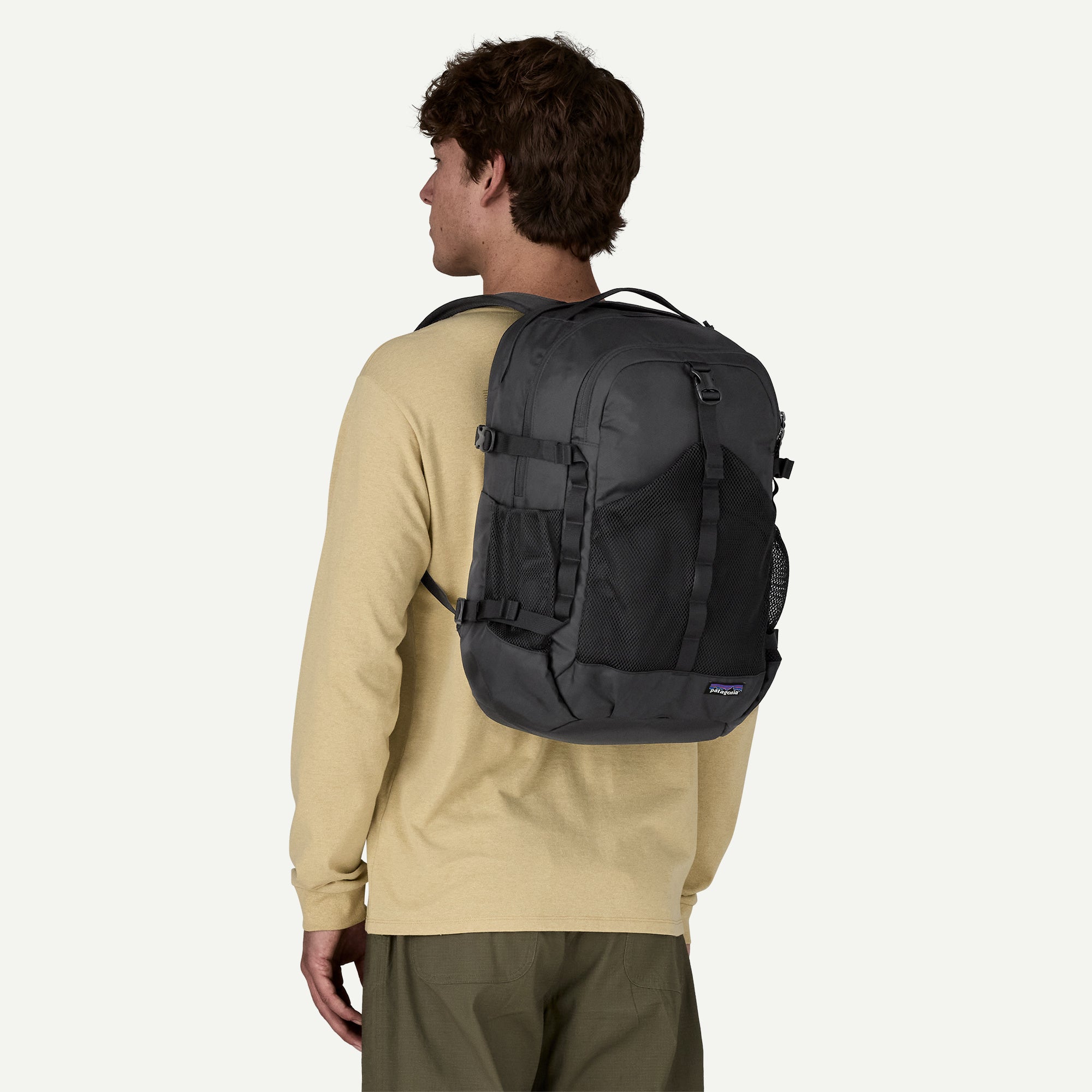 Patagonia Refugio Daypack 30L in Black — angle view 1