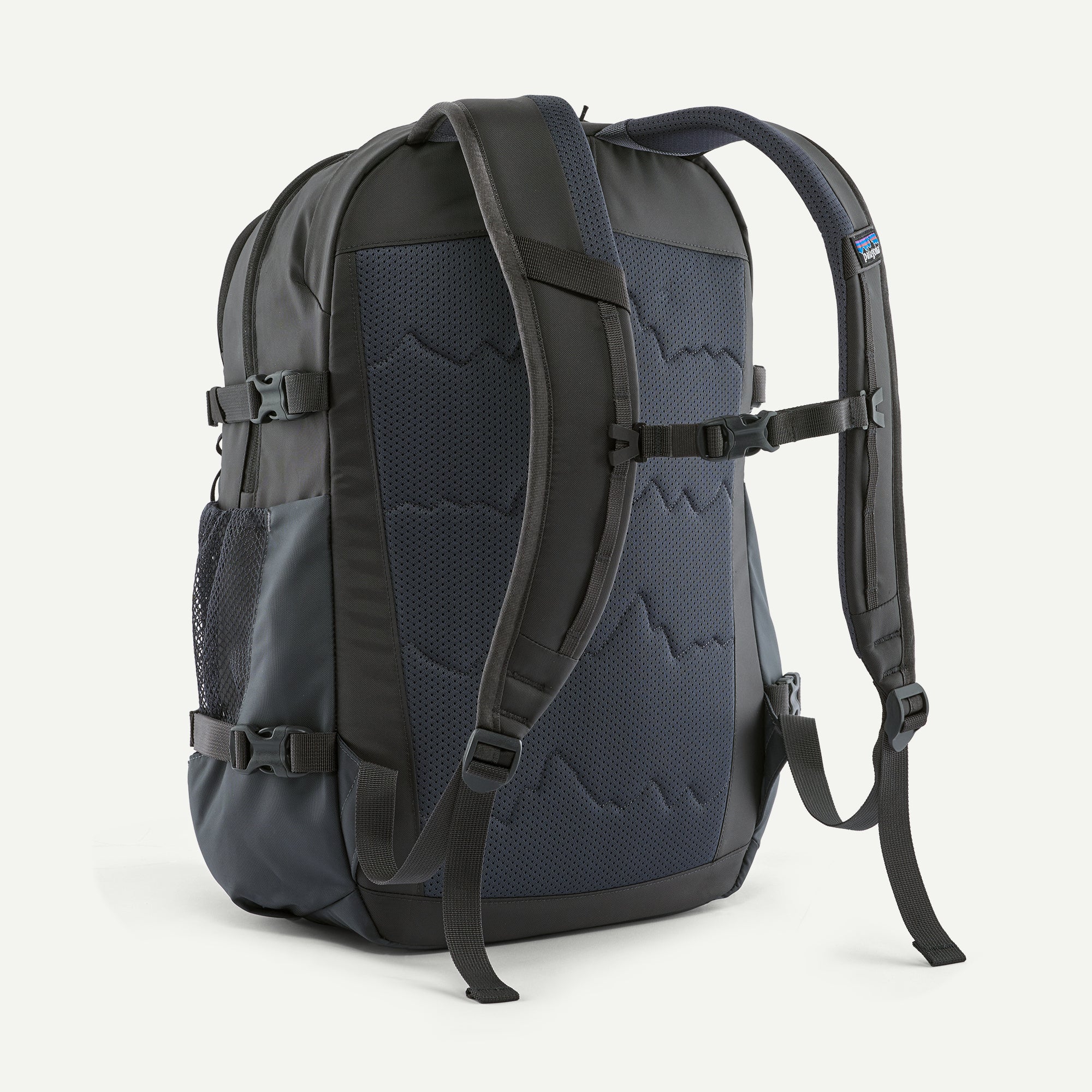 Patagonia Refugio Daypack 30L in Smolder Blue — back view