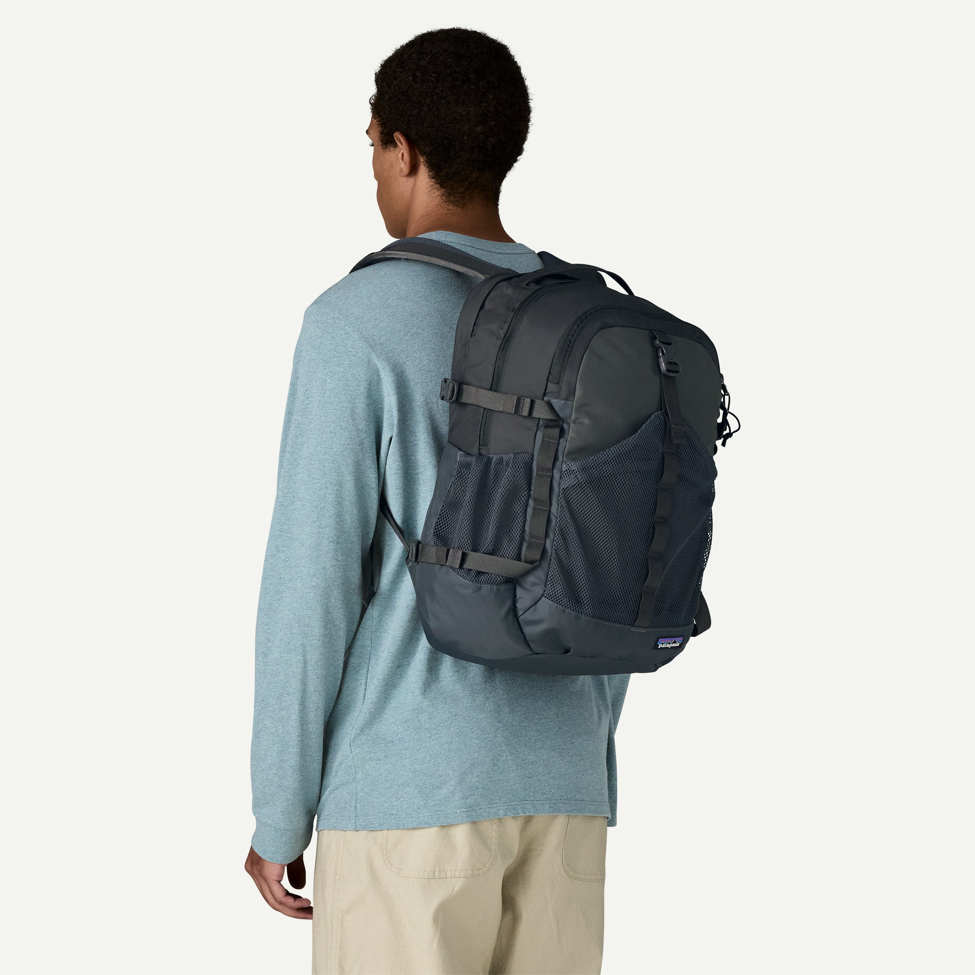 Patagonia Refugio Daypack 30L in Smolder Blue — angle view 1