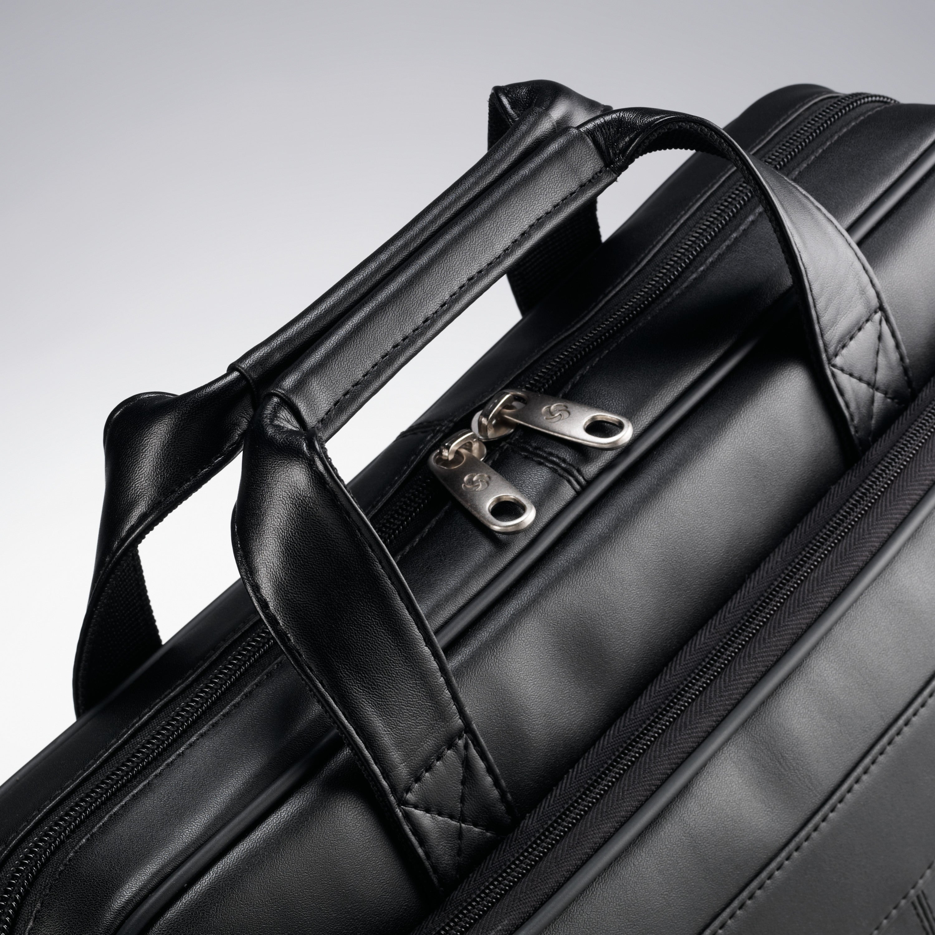 Samsonite Leather Slim Briefcase, view 5