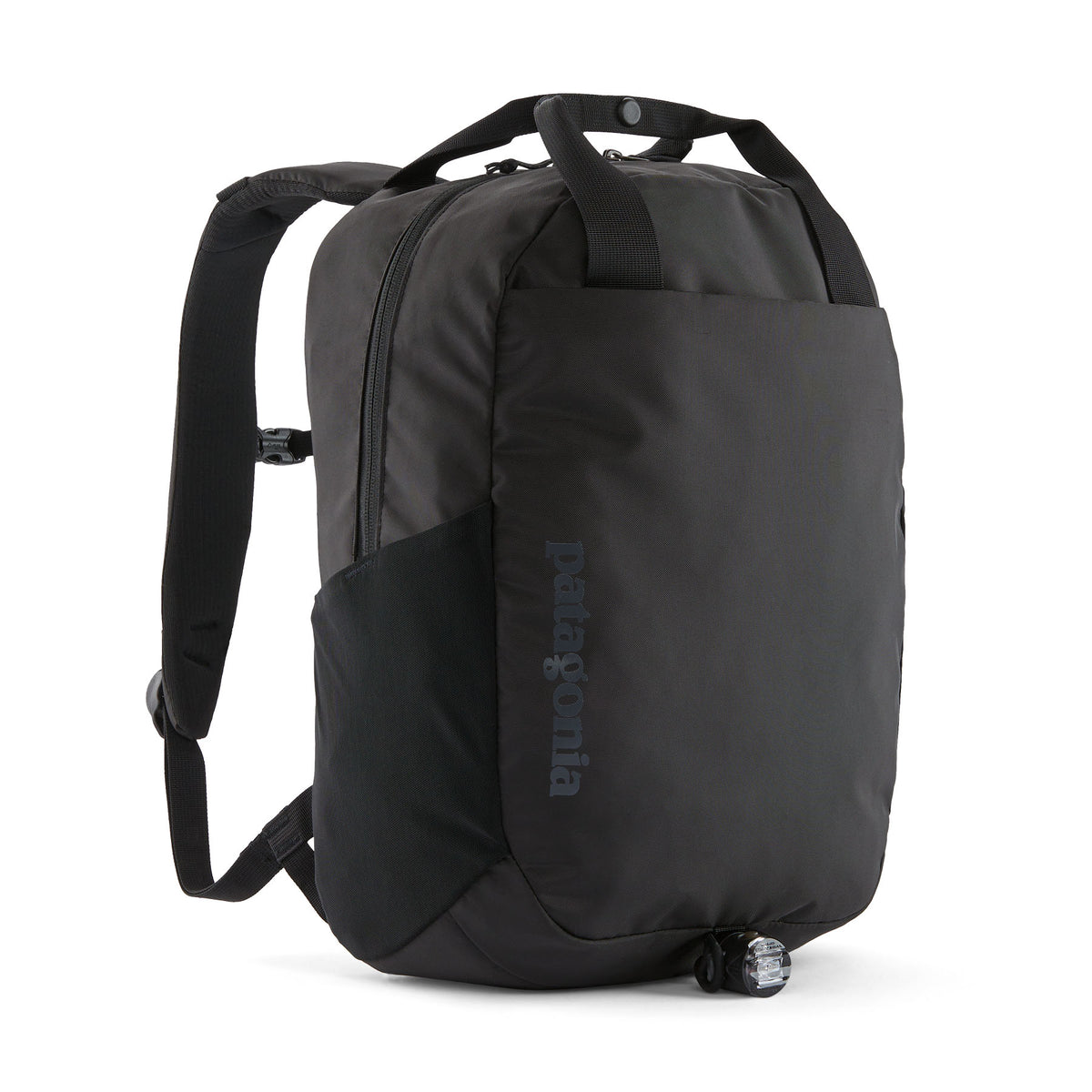 Patagonia Atom Tote Pack 20L in Black — front view # color_Black