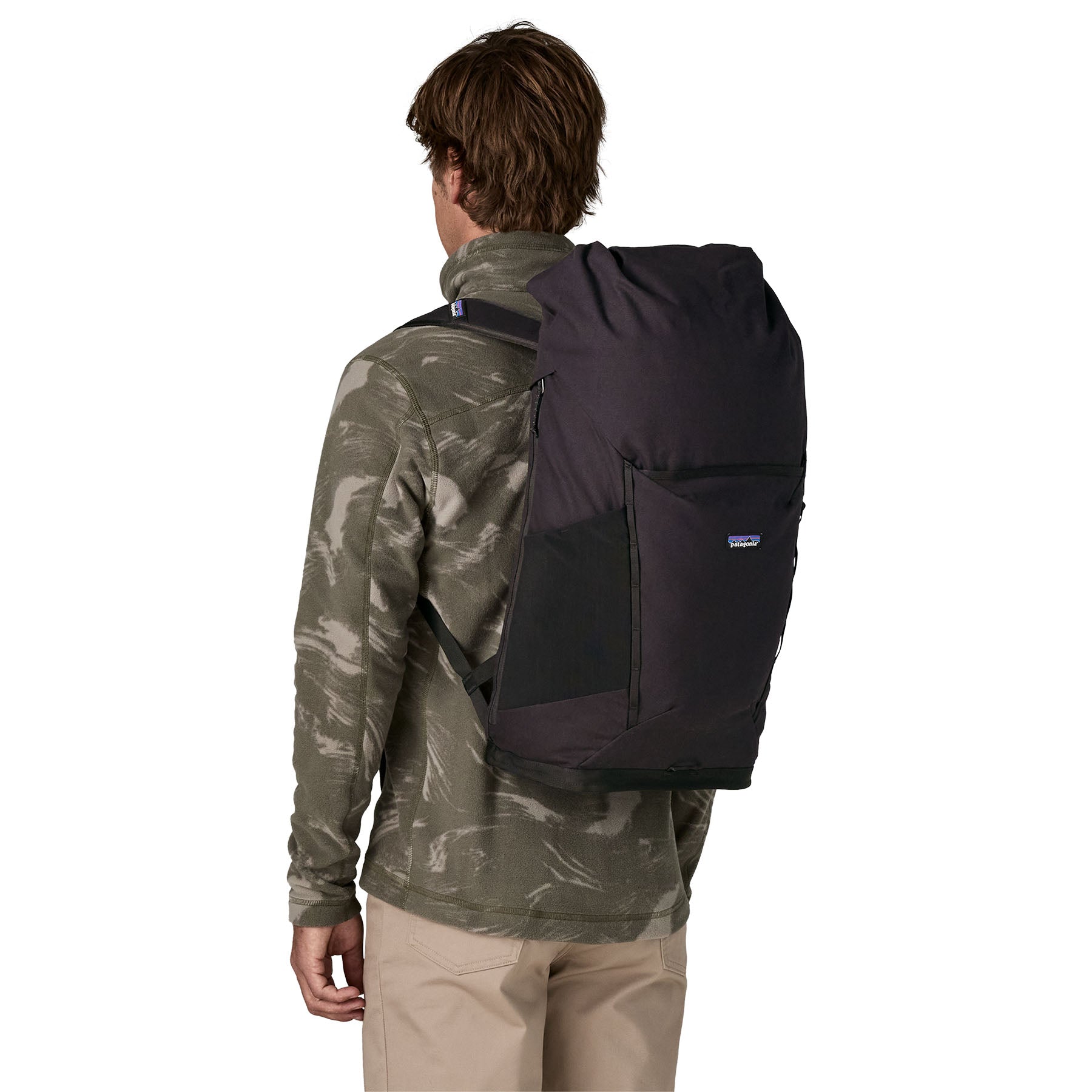 Patagonia Fieldsmith Roll-Top Pack 32L in Black — lifestyle 3