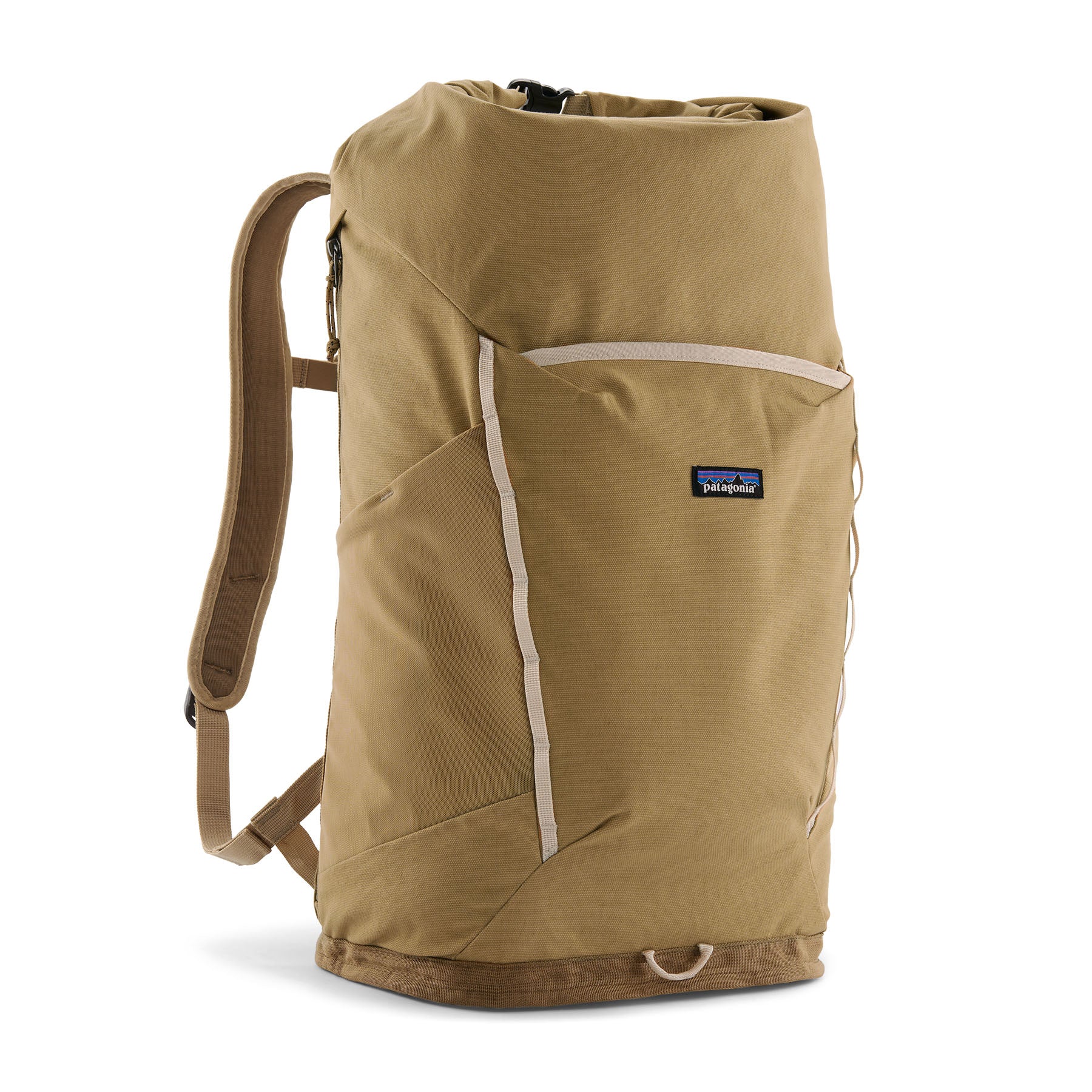 Patagonia Fieldsmith Roll-Top Pack 32L in Classic Tan — front view