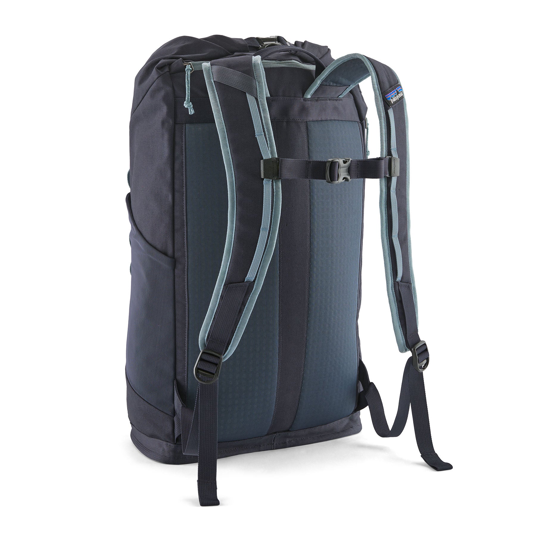 Patagonia Fieldsmith Roll-Top Pack 32L in Smolder Blue — back view