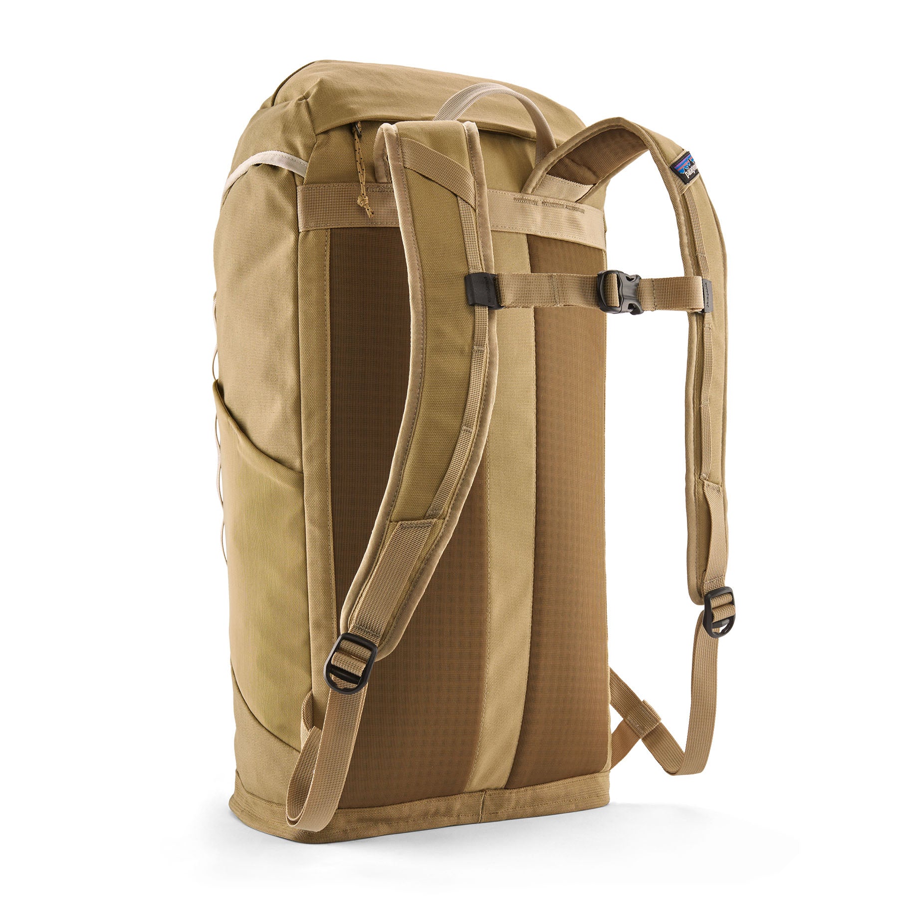 Patagonia Fieldsmith Lid Pack 28L in Classic Tan — back view