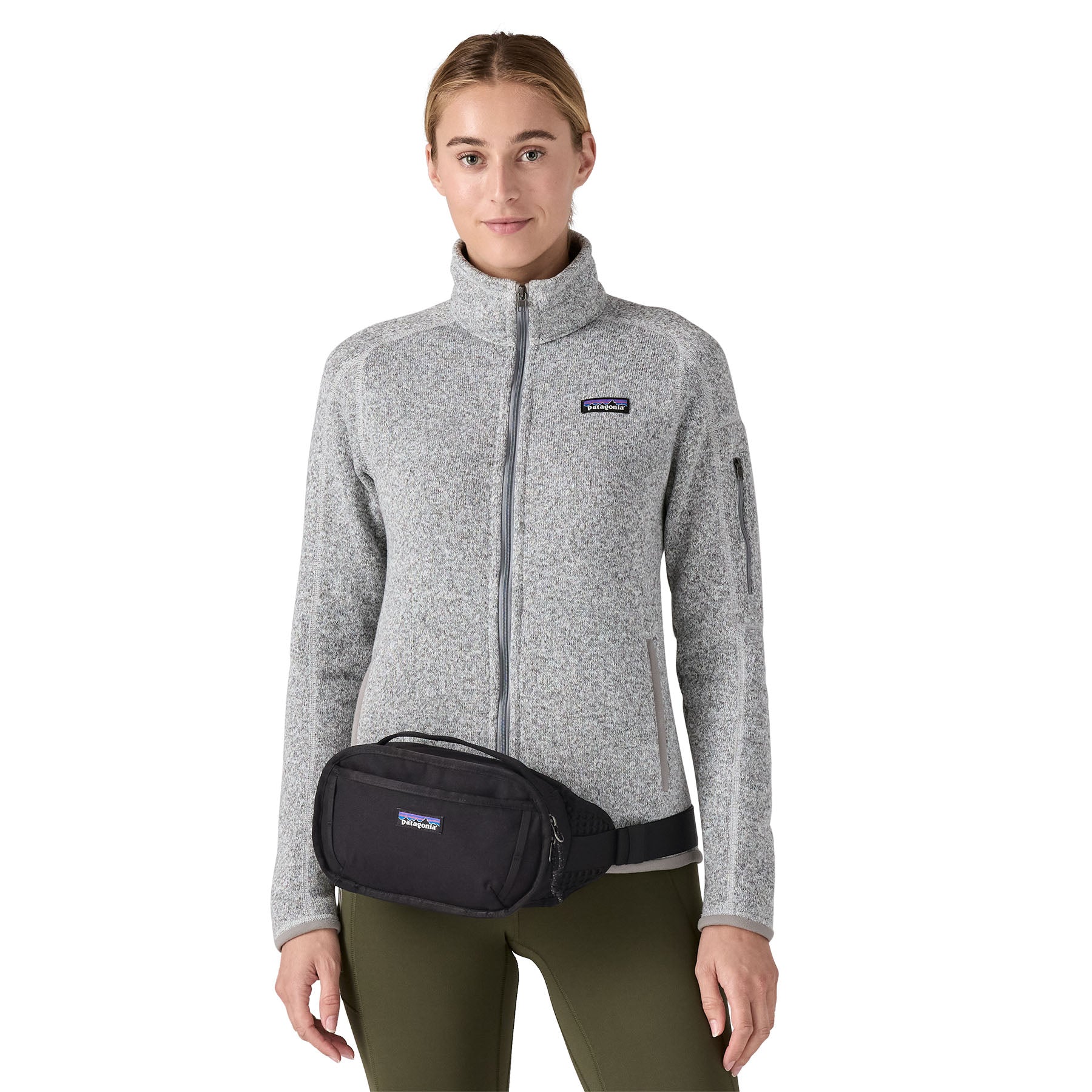 Patagonia Fieldsmith Hip Pack 5L in Black — lifestyle