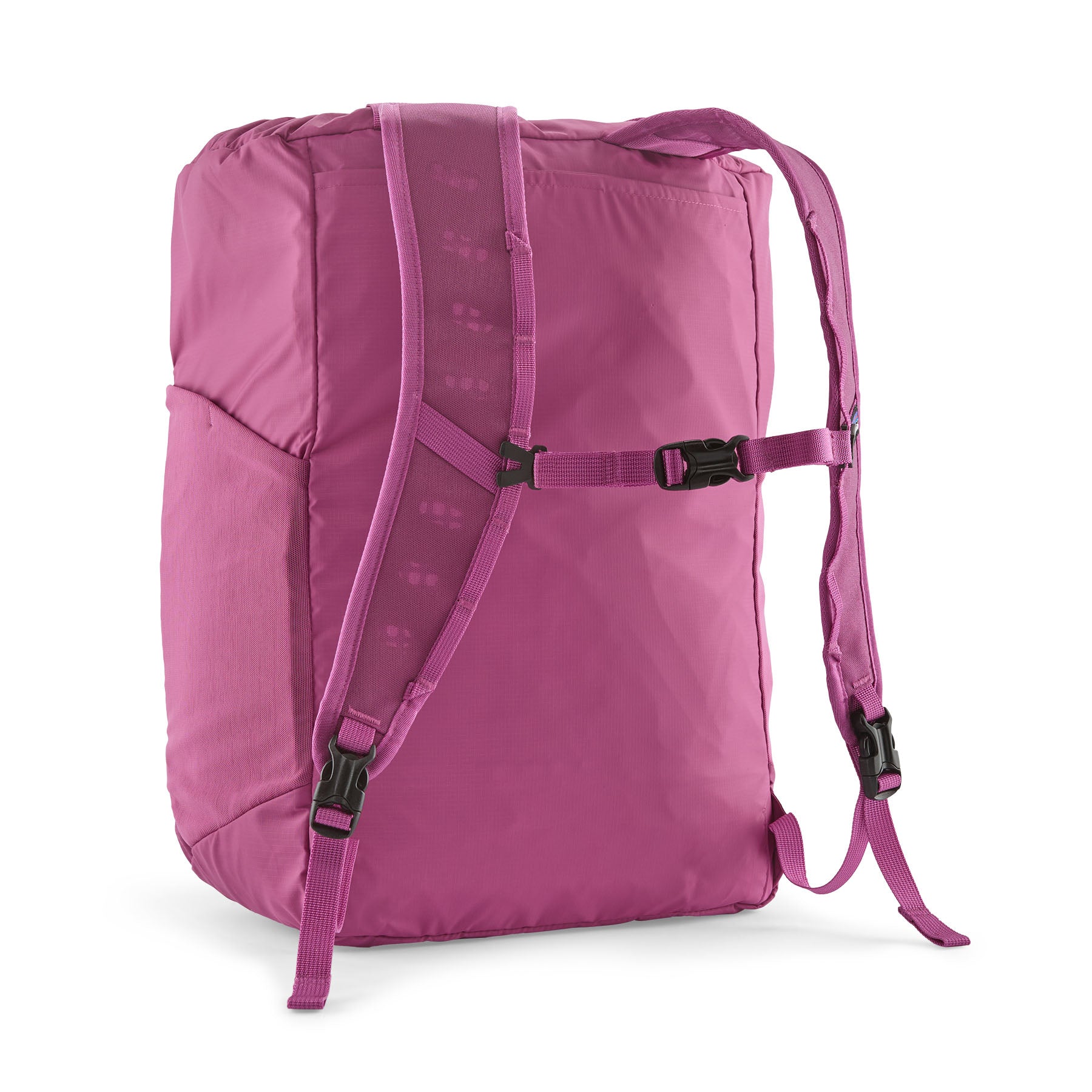 Patagonia Terravia Tote Pack 24L in Faded Magenta — back view