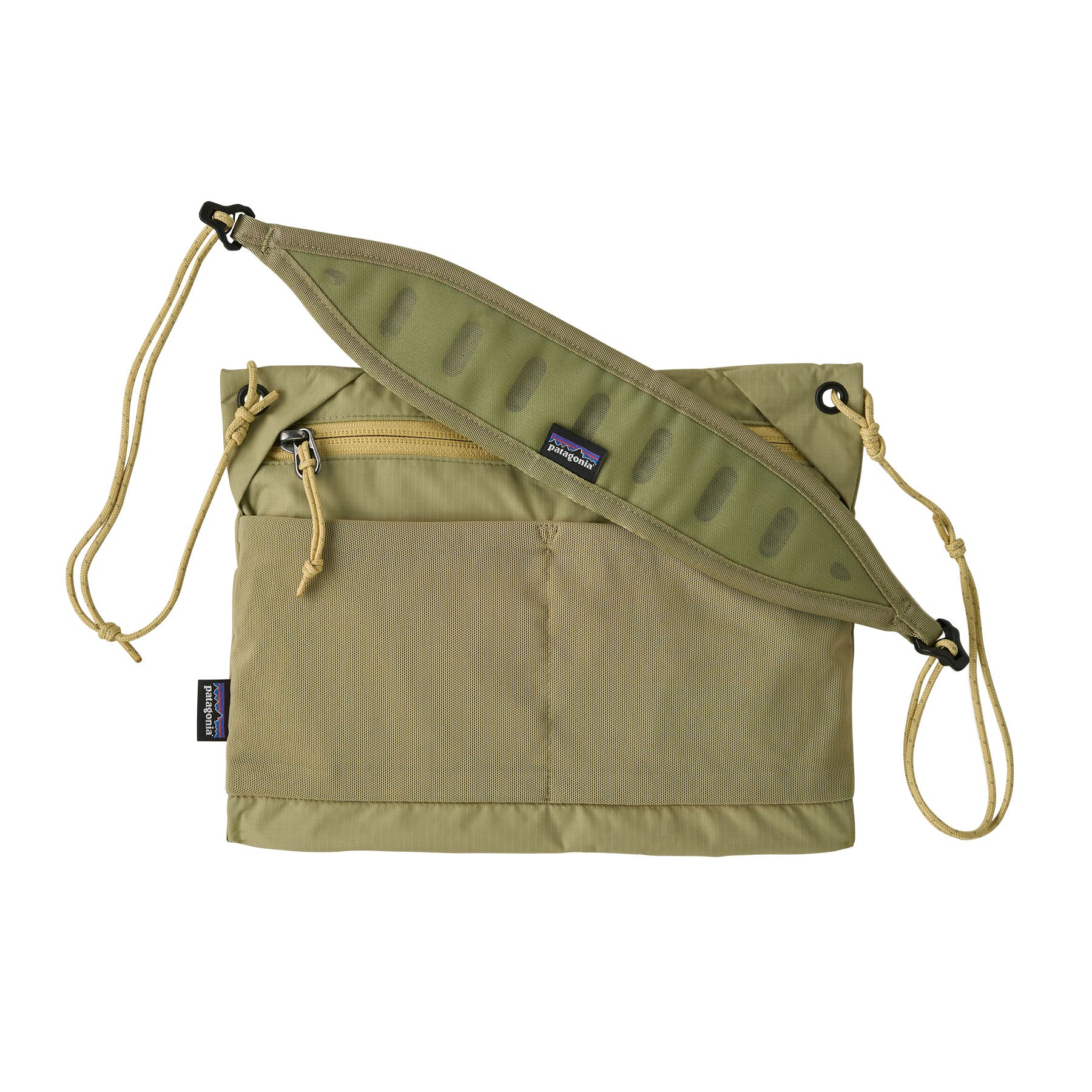 Patagonia Terravia Sacoche Crossbody Bag 3L in Gumtree Green — front view