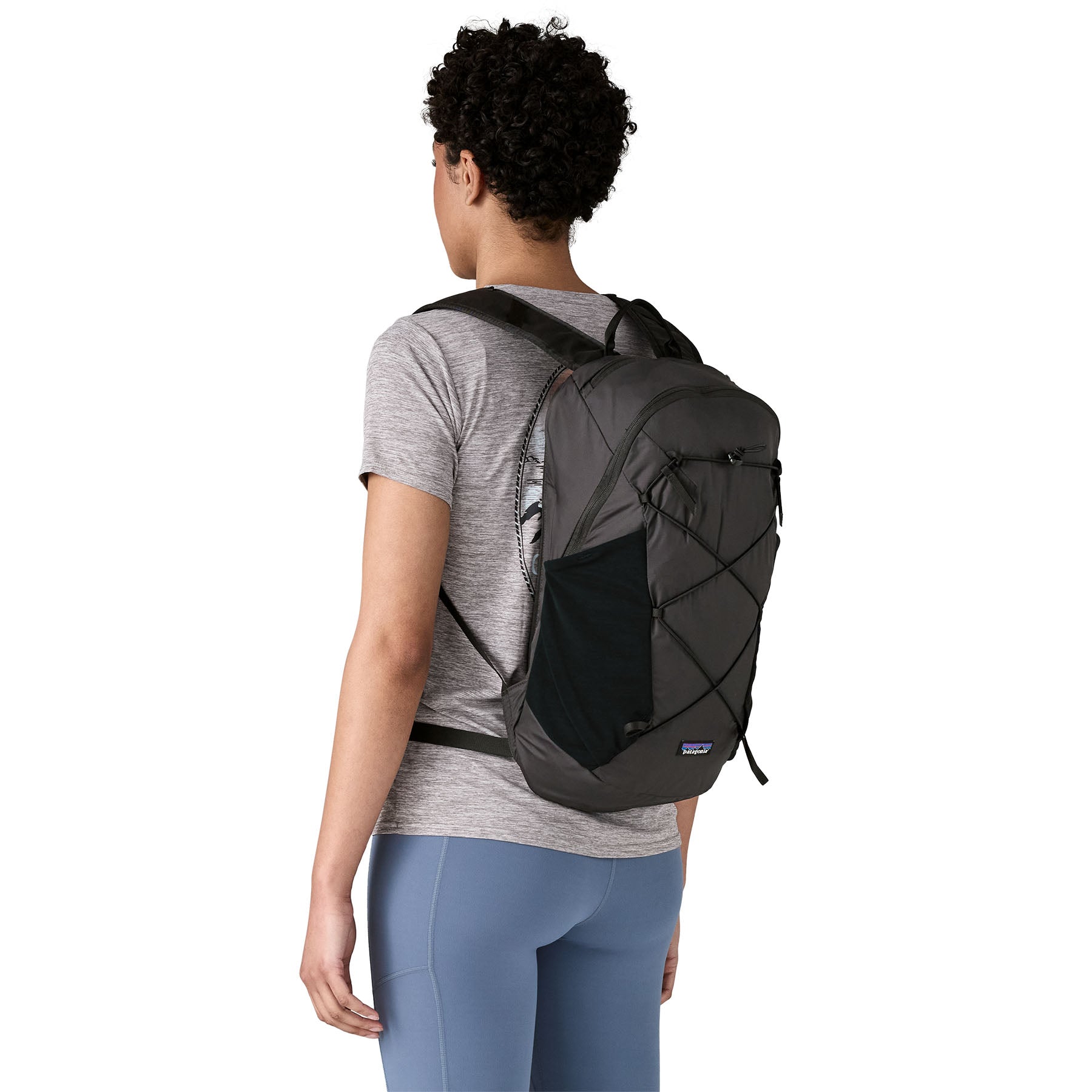 Patagonia Terravia Pack 14L in Black — lifestyle