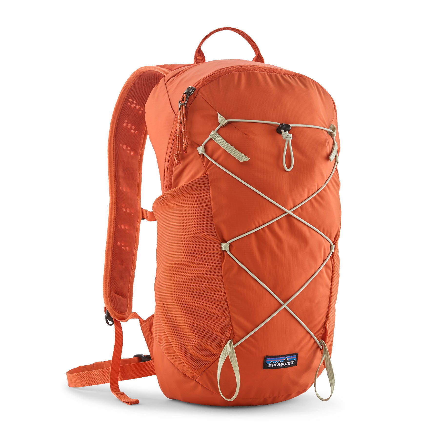 Patagonia Terravia Pack 14L in Coal Orange — front view