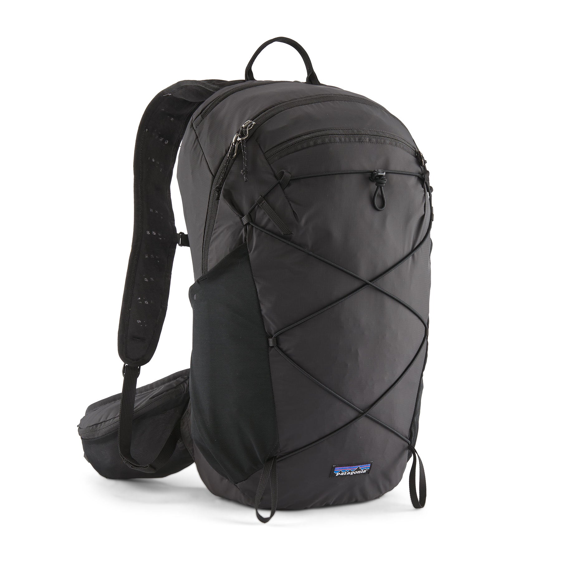 Patagonia Terravia Pack 22L in Black — front view
