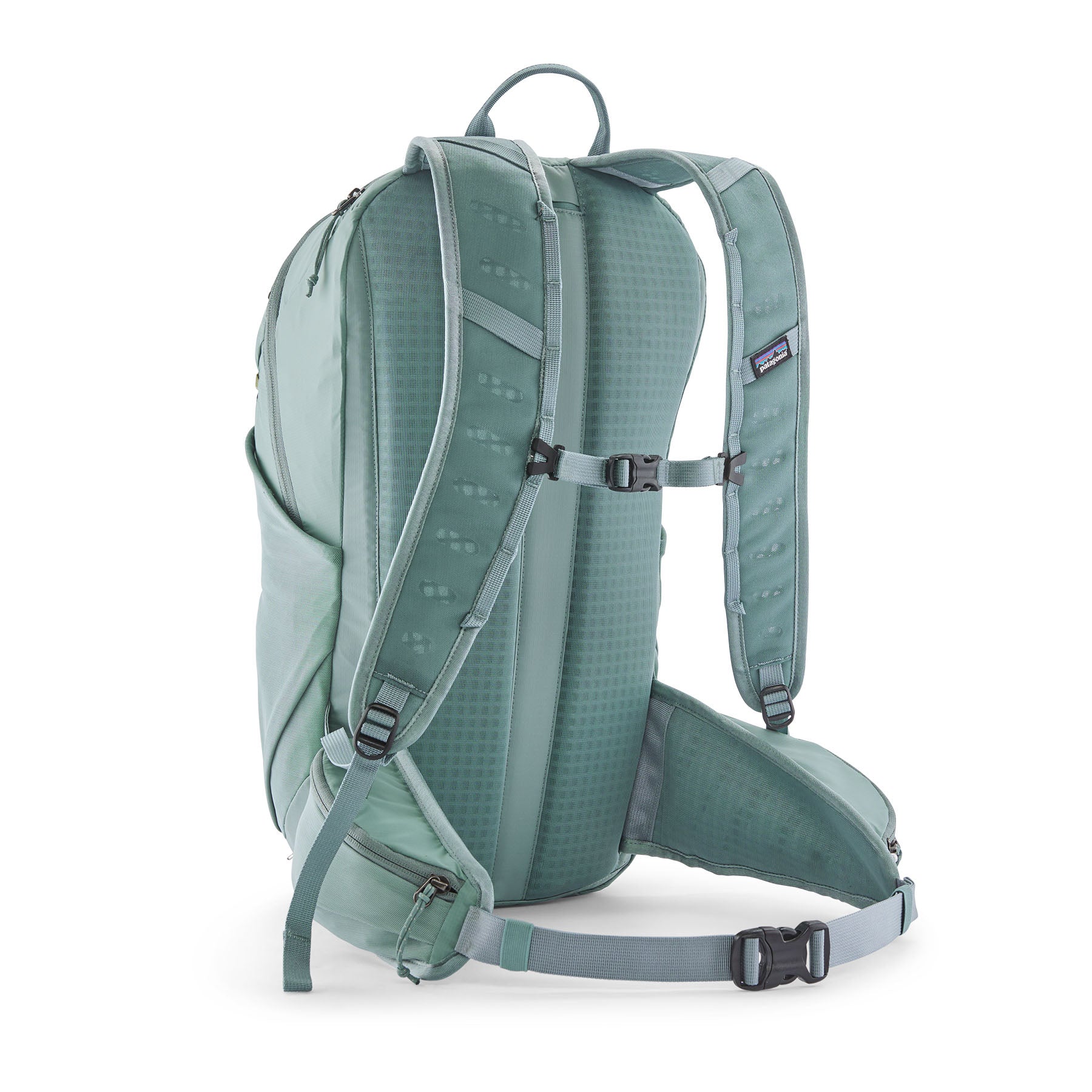 Patagonia Terravia Pack 22L in Blue Sage — back view