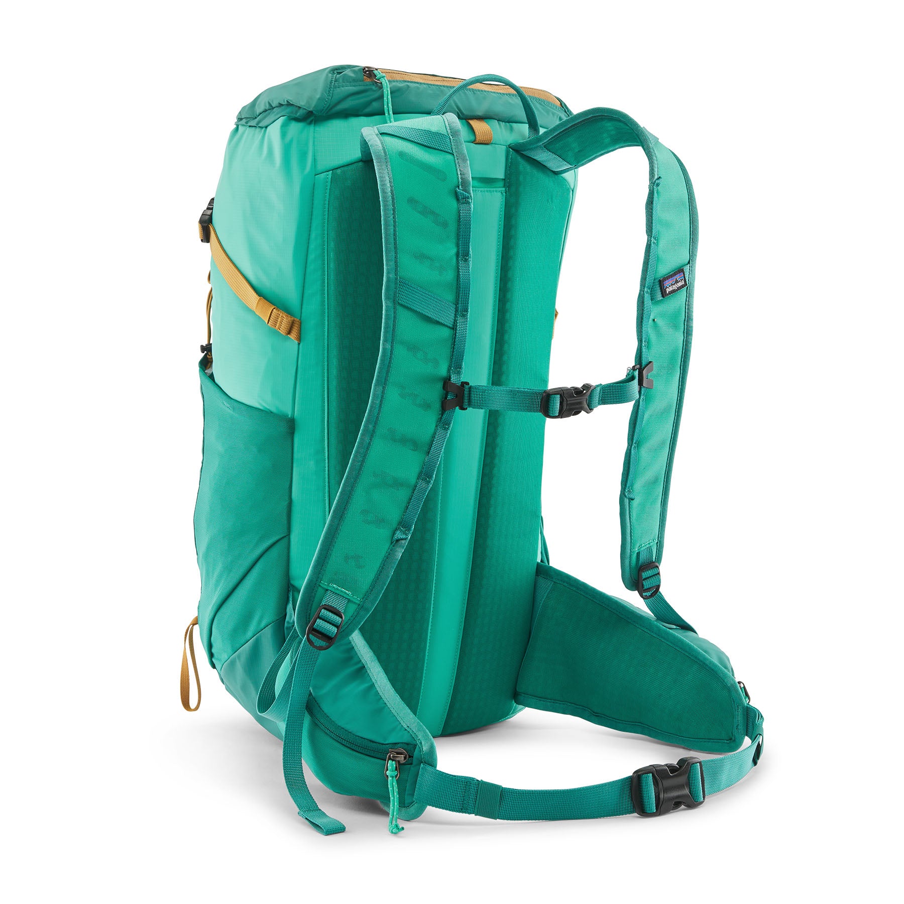 Patagonia Terravia Pack 28L in Aqua Stone — back view