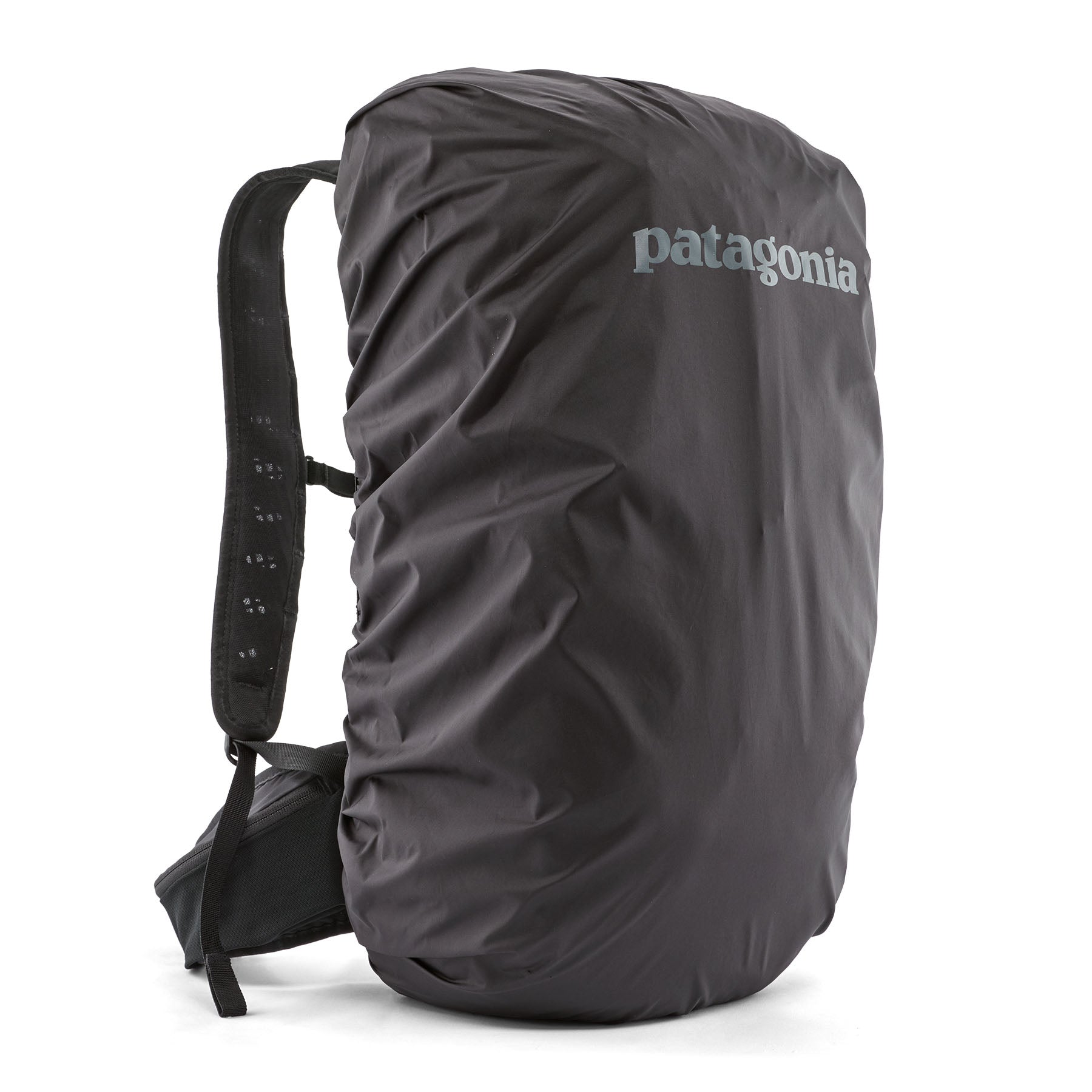 Patagonia Terravia Pack 28L in Black — detail view
