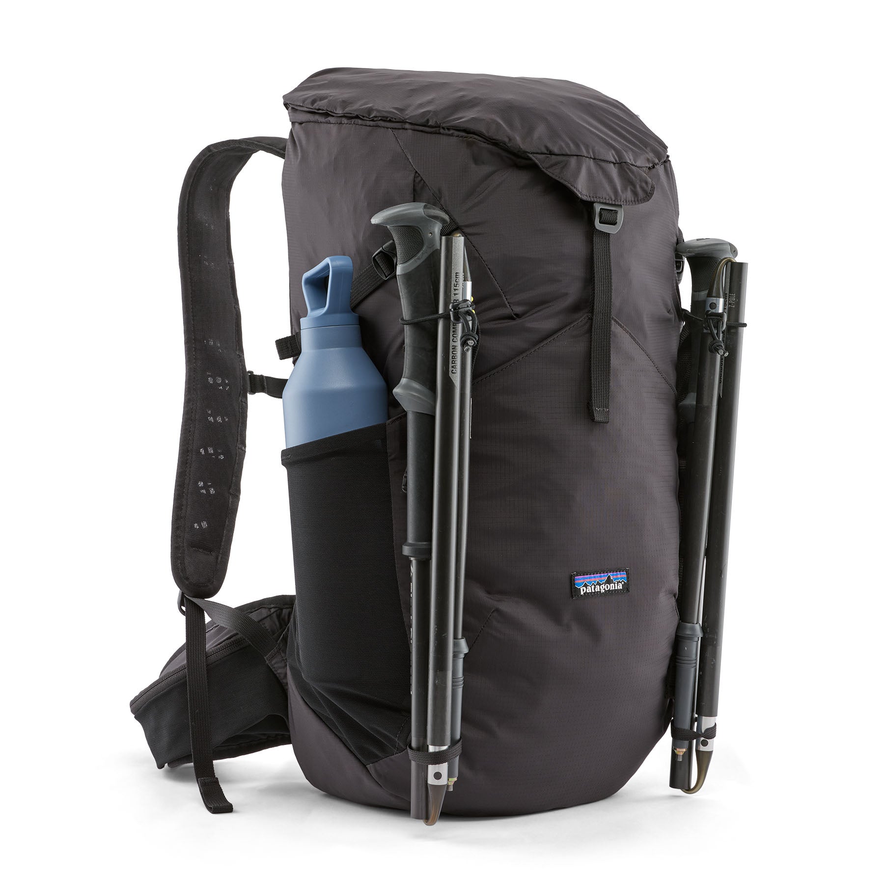 Patagonia Terravia Pack 28L in Black — detail view 3