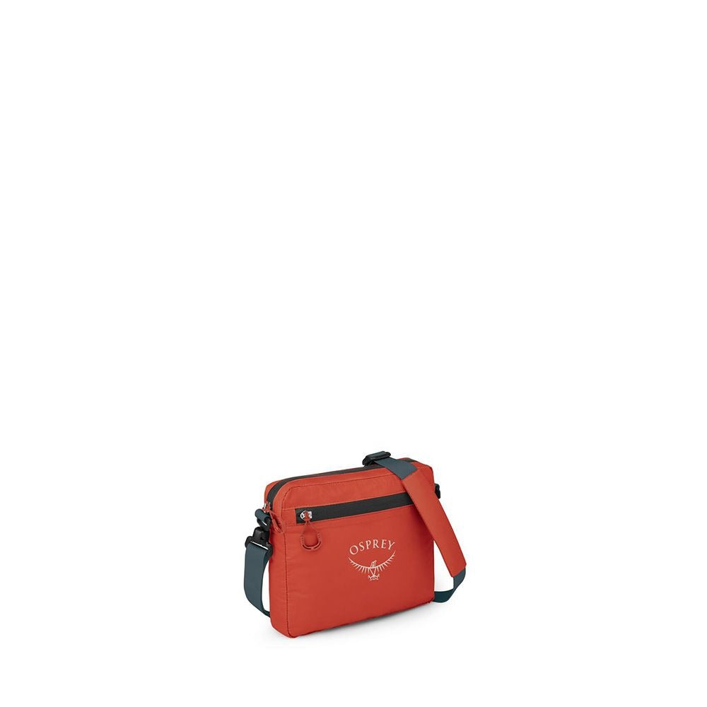 Osprey Ultralight Shoulder Satchel in Mars Orange — front view # color_Mars Orange