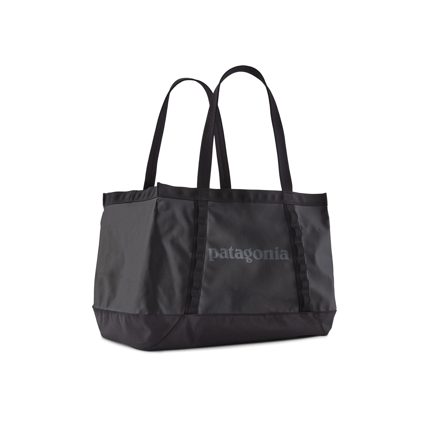 Patagonia Black Hole Tote 25L in Black — front view