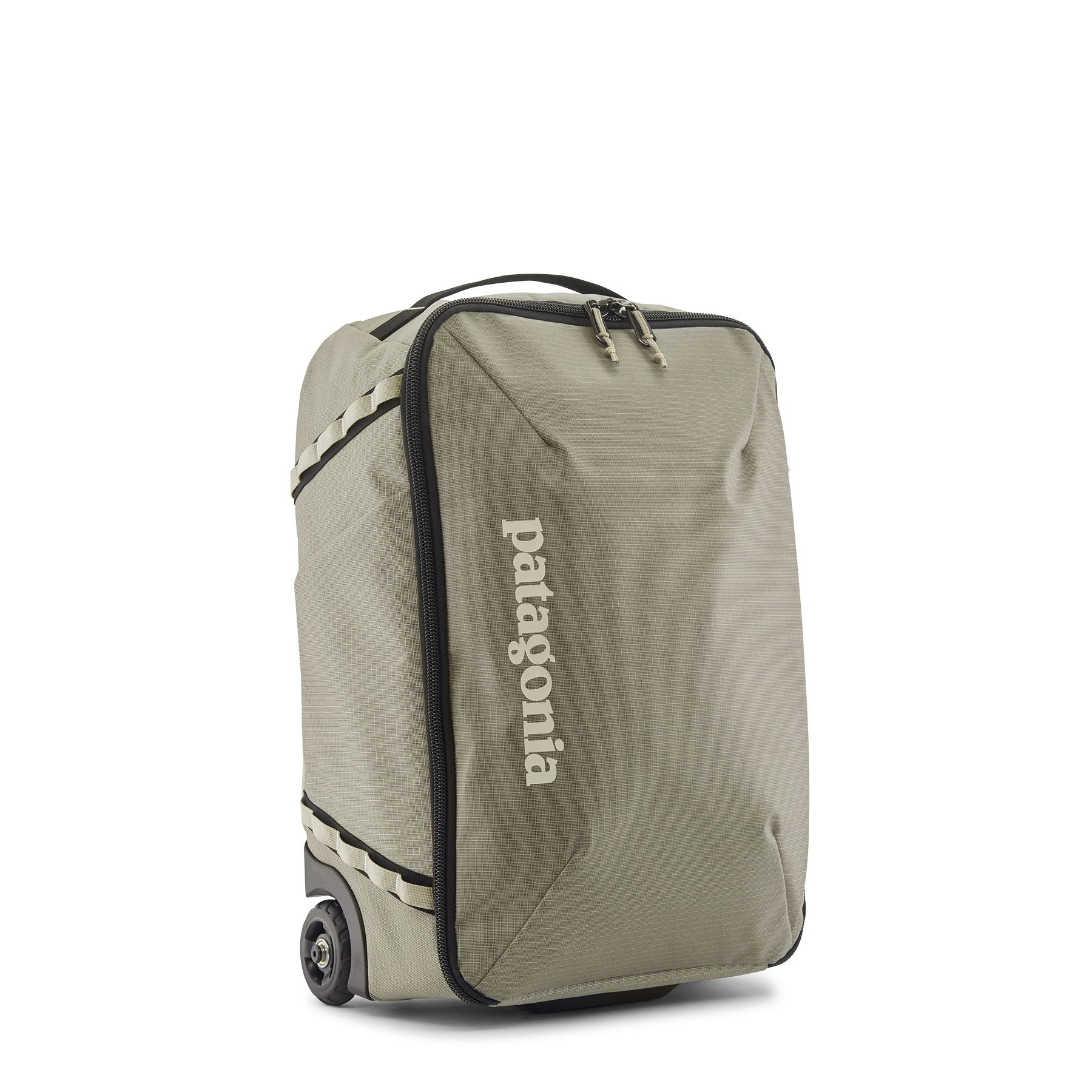 Patagonia Black Hole MLC Wheelie 34L in Weathered Stone — front view