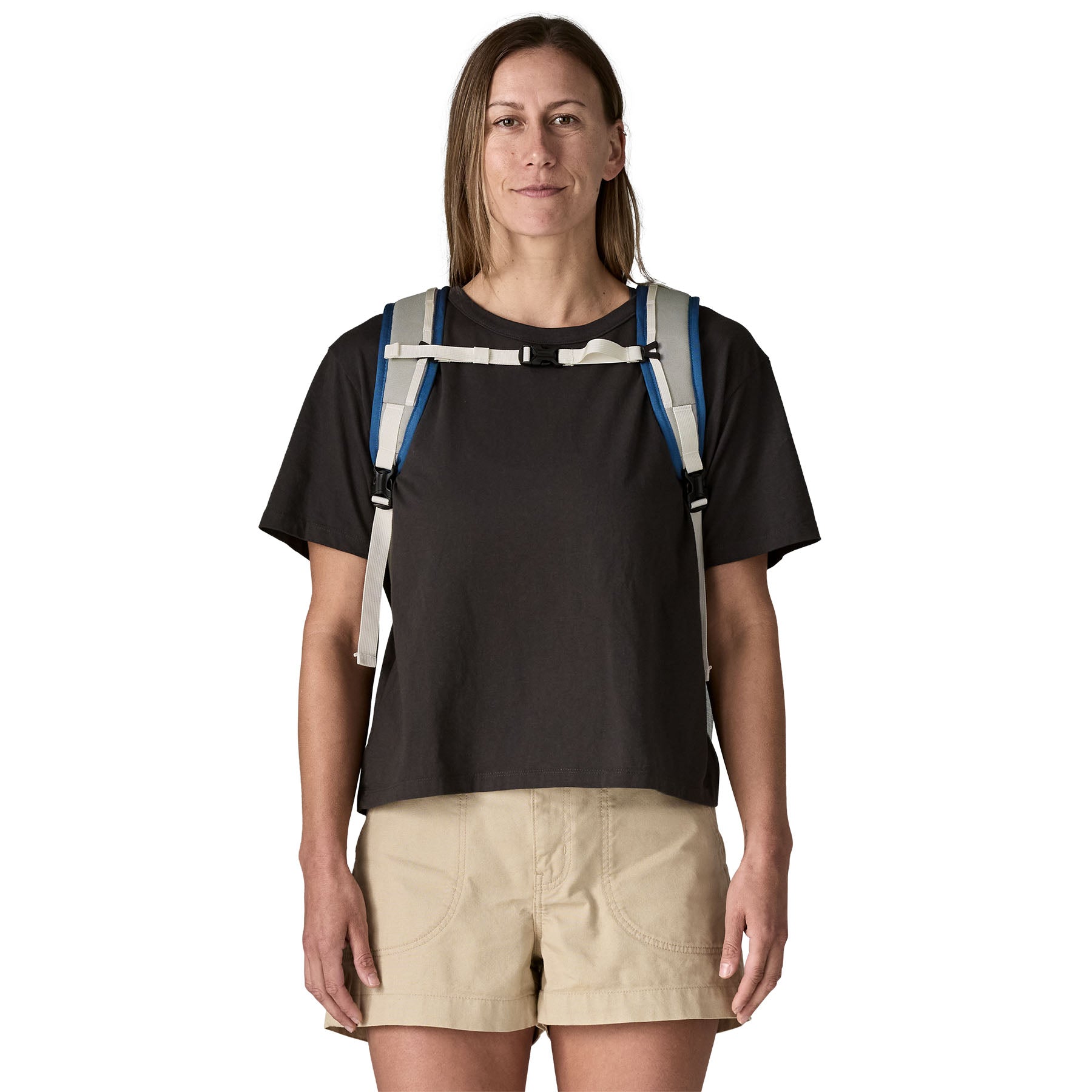 Patagonia Black Hole Micro MLC Backpack 22L in Birch White — lifestyle 2