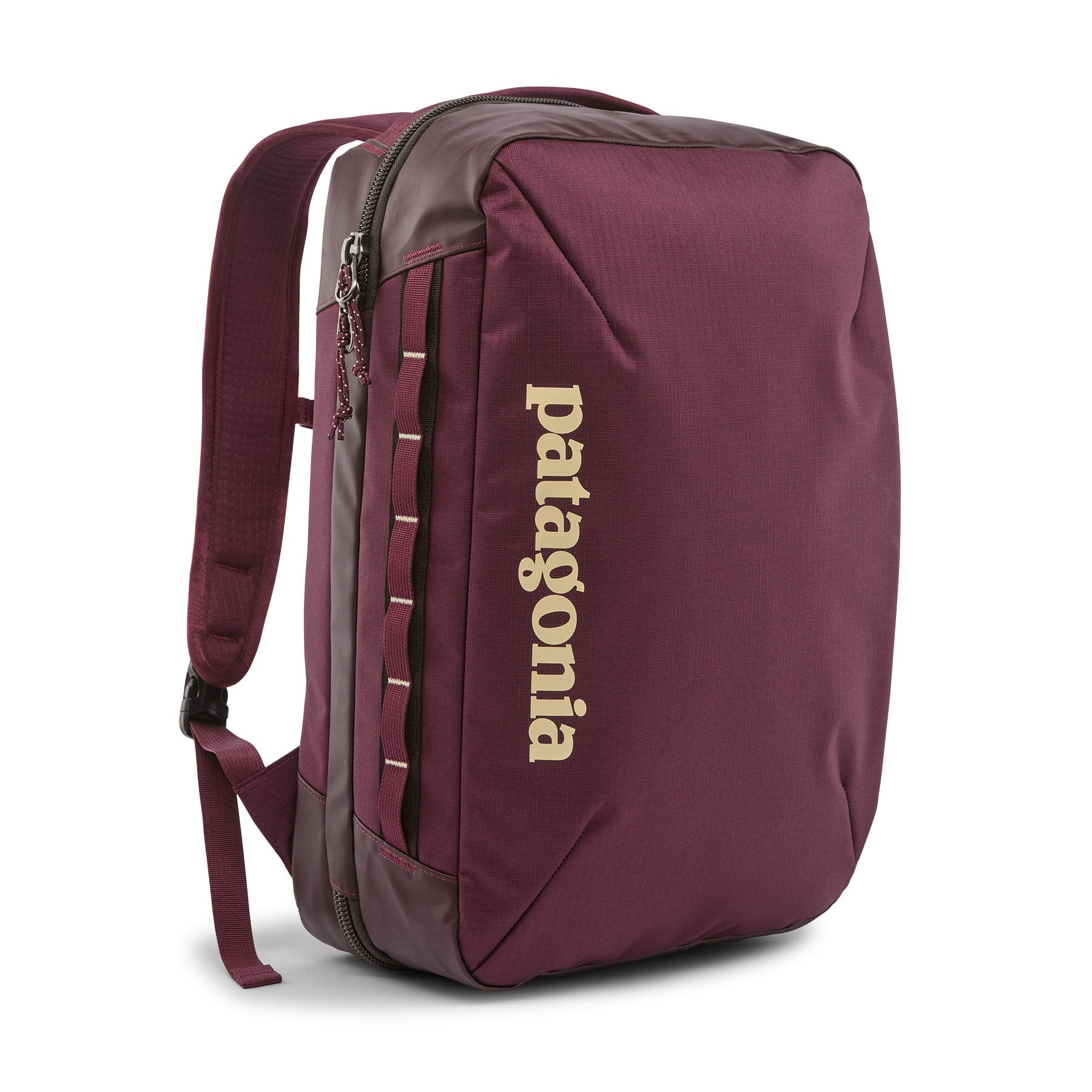 Patagonia Black Hole Micro MLC Backpack 22L in Berry Fig — front view