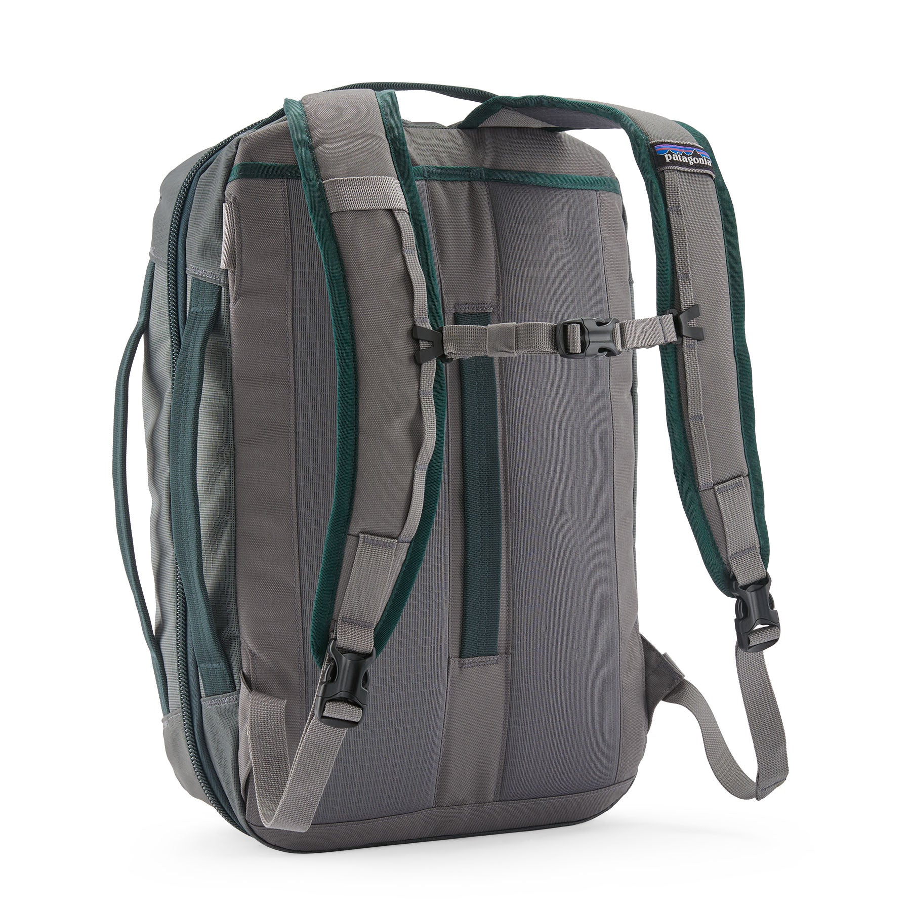 Patagonia Black Hole Micro MLC Backpack 22L in Noble Grey — back view