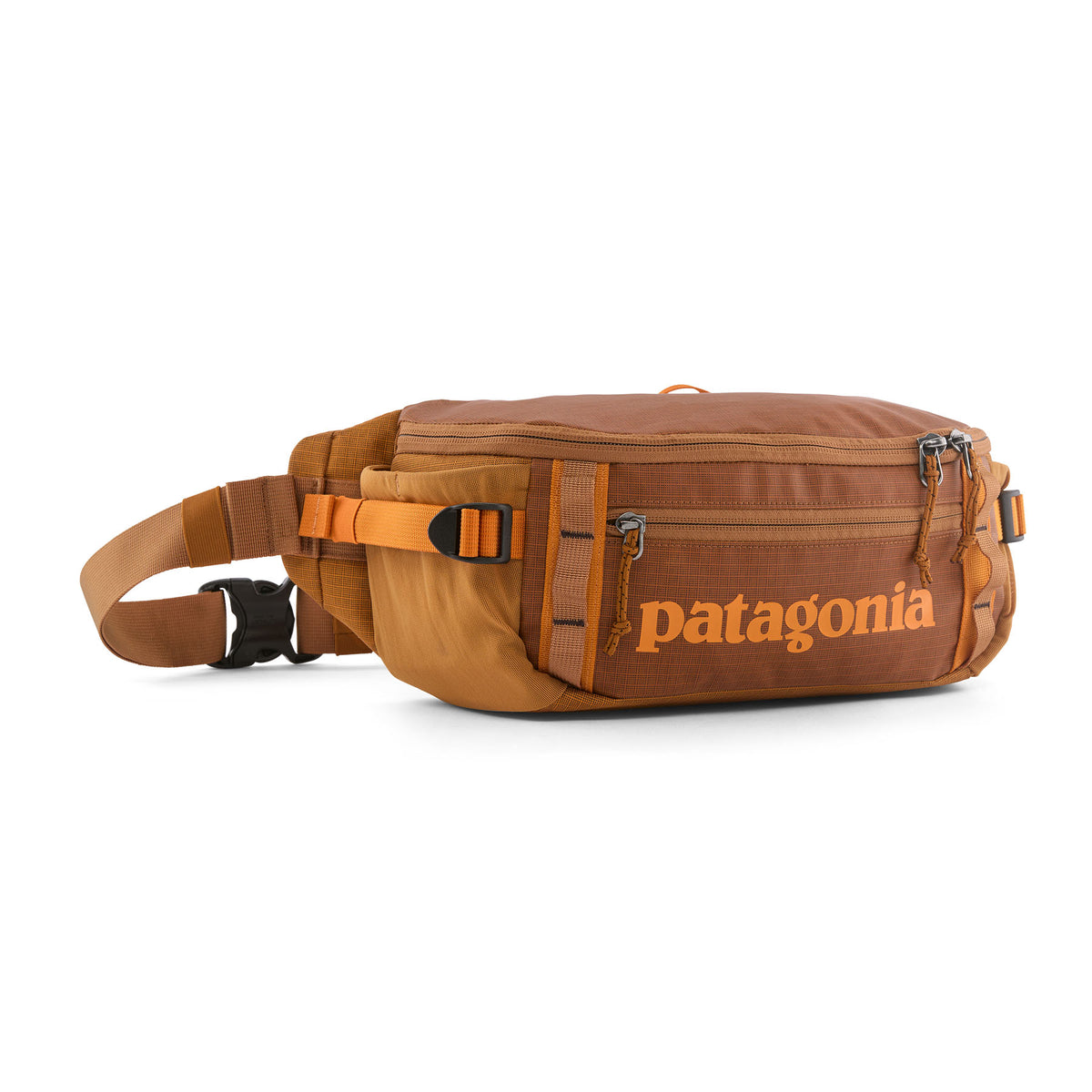 Patagonia Black Hole Waist Pack 5L in Cinnamon Brown — front view # color_Cinnamon Brown