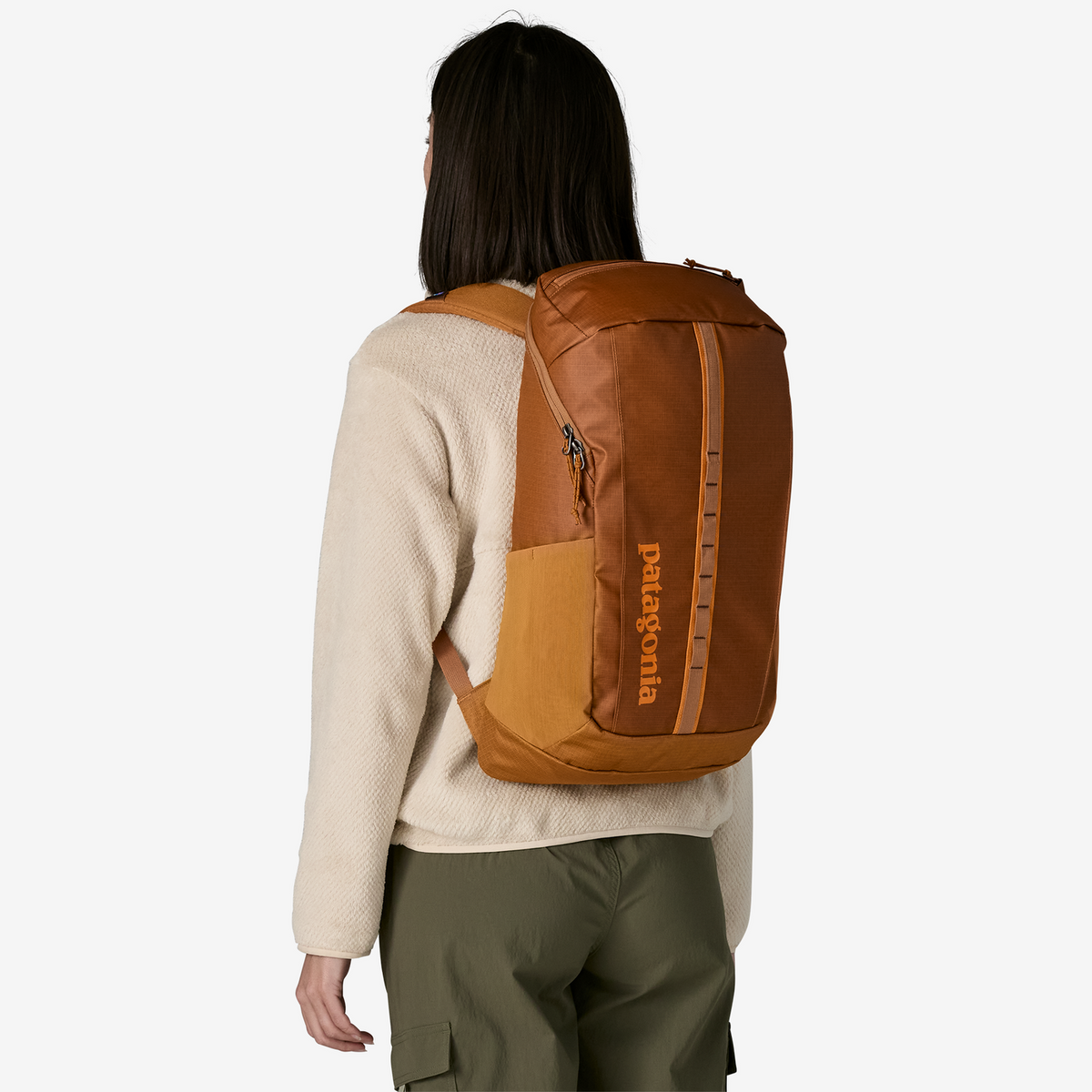 Patagonia Black Hole Pack 25L in Cinnamon Brown — lifestyle