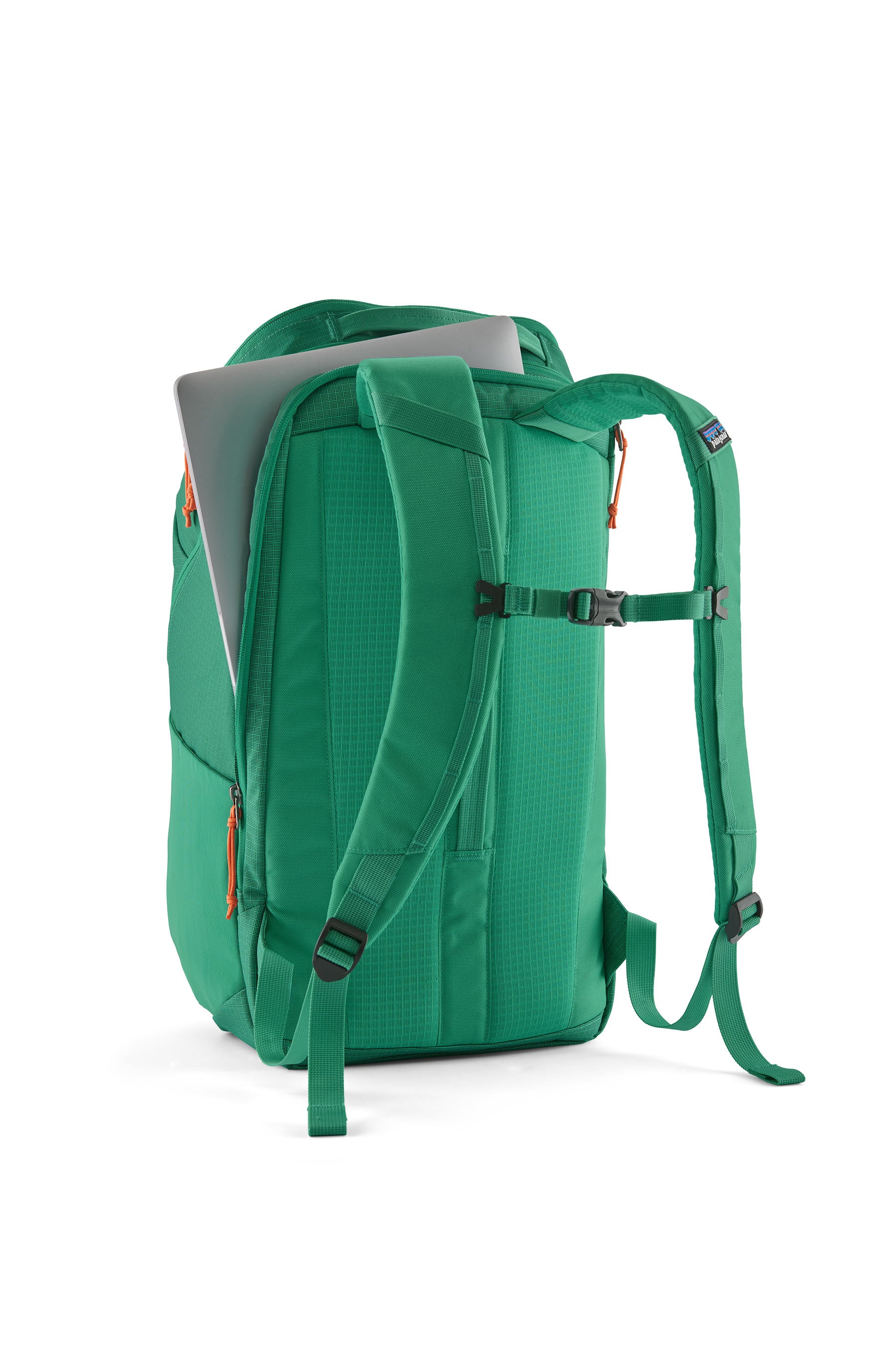 Patagonia Black Hole Pack 32L in Aqua Stone — interior view