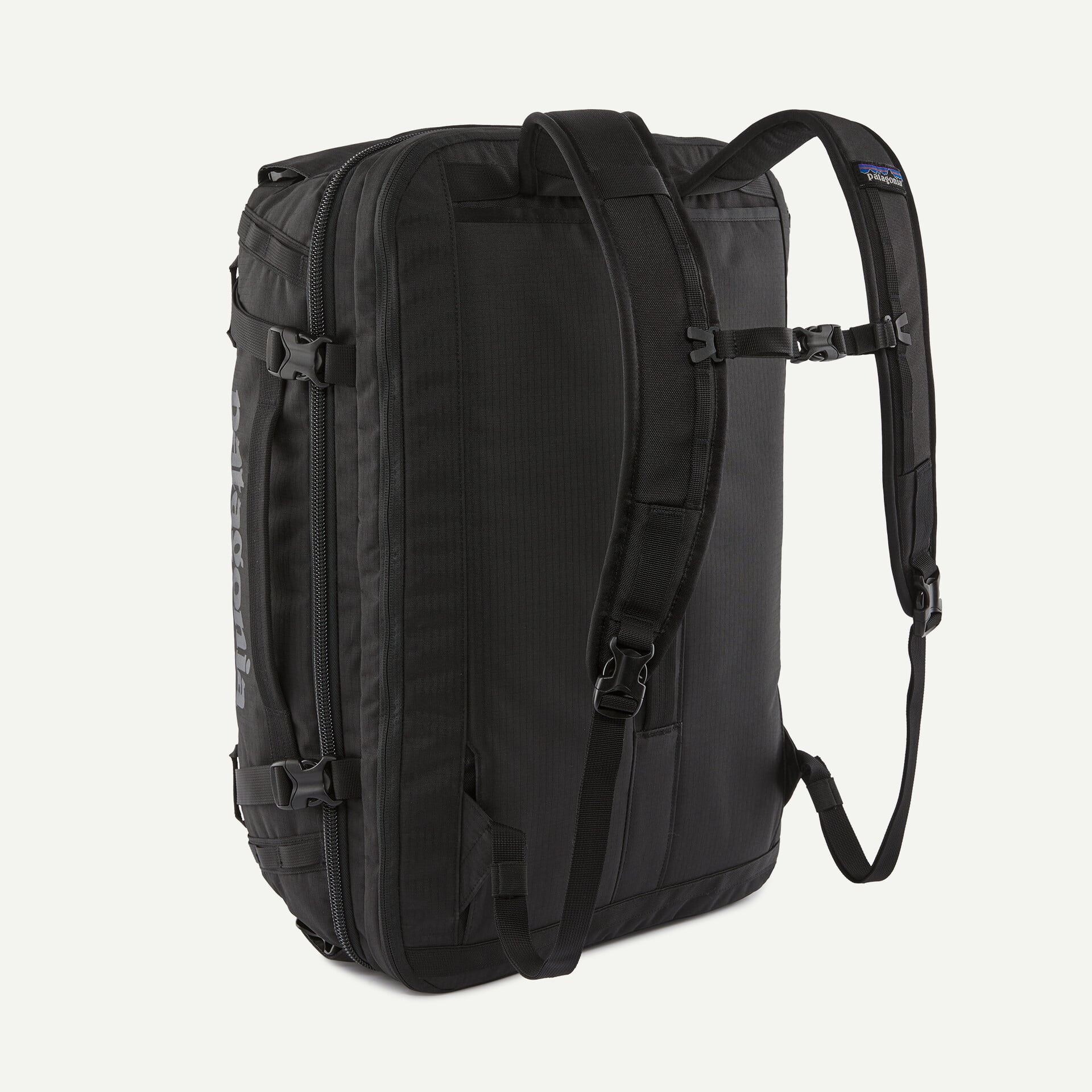 Patagonia Black Hole MLC Pack 45L in Black — back view