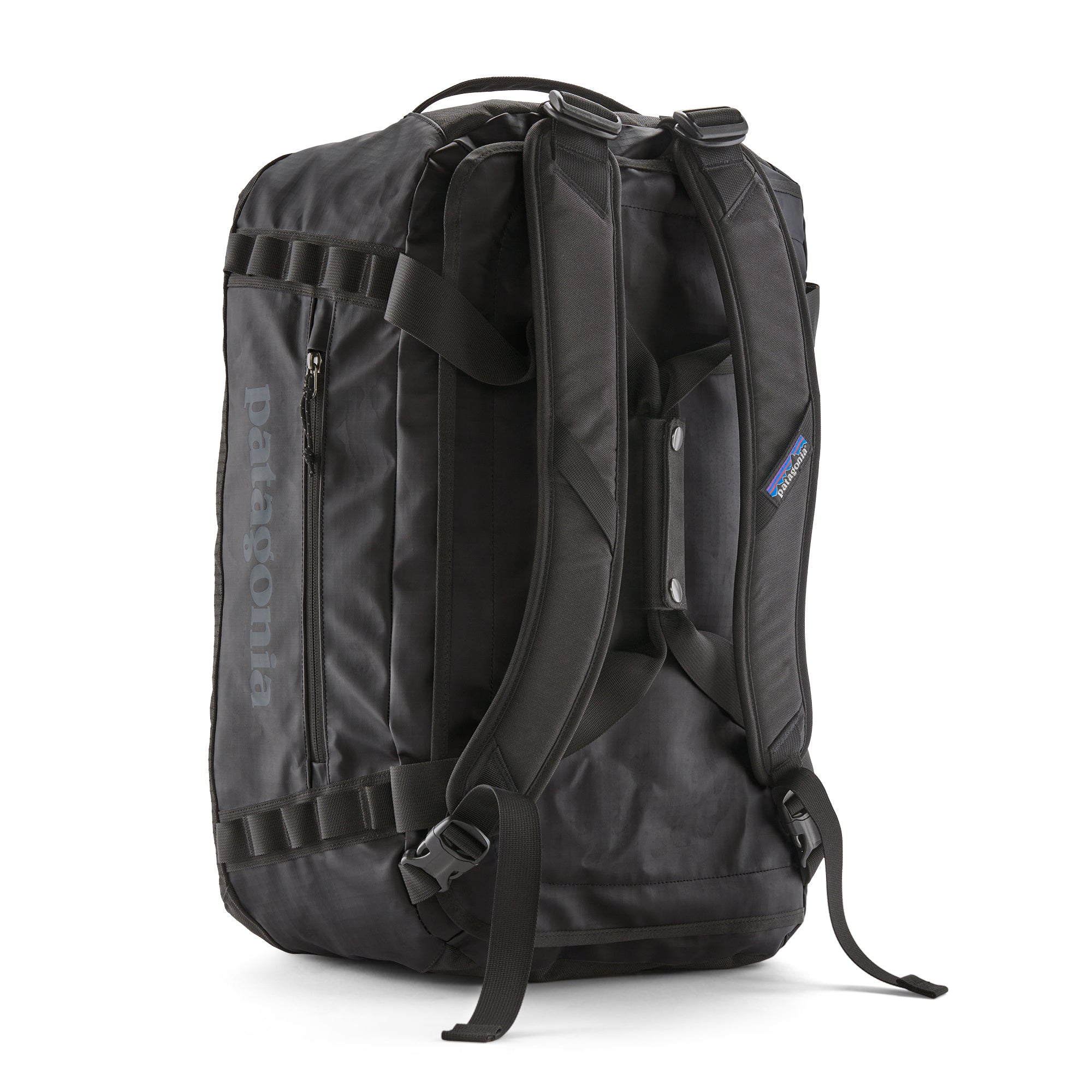 Patagonia Black Hole Duffel 40L in Black — angle view 3