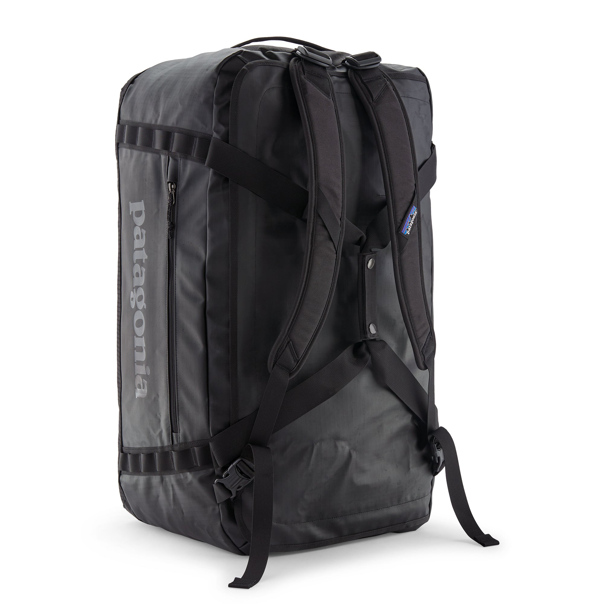 Patagonia Black Hole Duffel 70L in Black — angle view 2